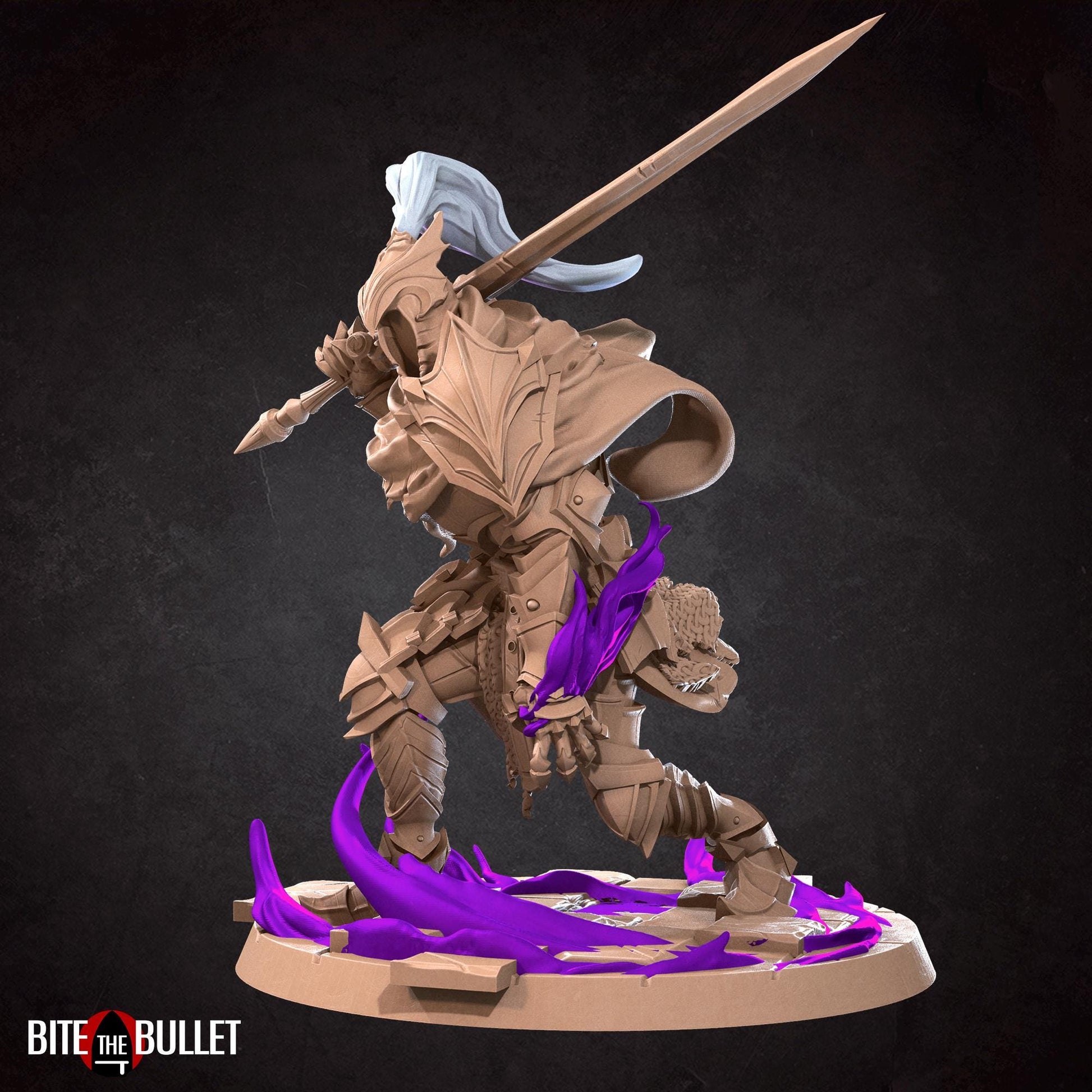 Fallen Knight Miniature | Bite the Bullet