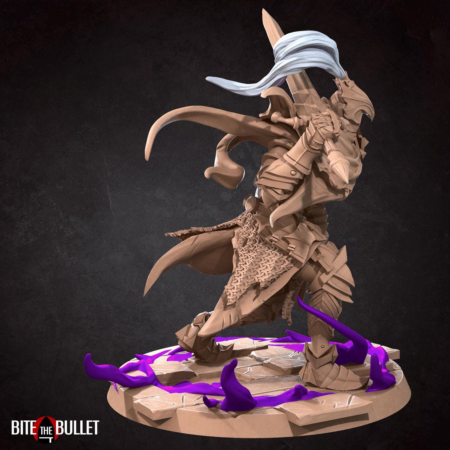 Fallen Knight Miniature | Bite the Bullet