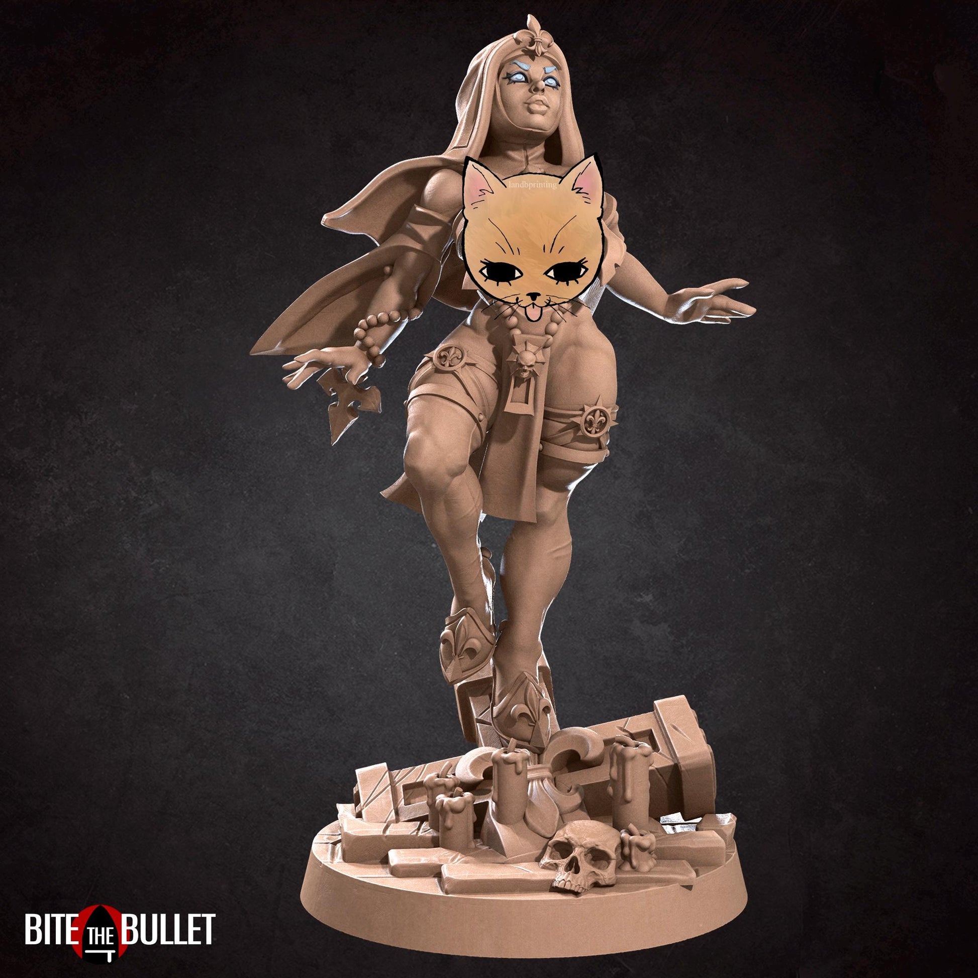 Isabel, the Enlightened War Sister Miniature | Bite the Bullet