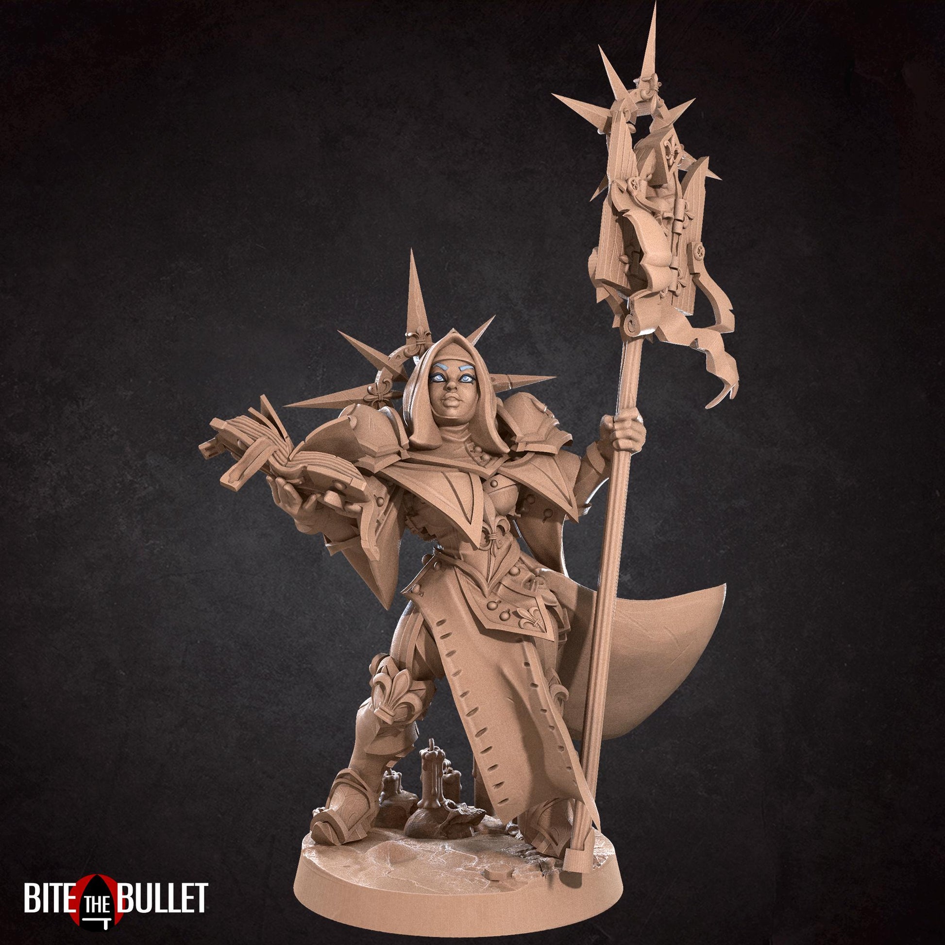 War Sister Adepta Miniature | Bite the Bullet