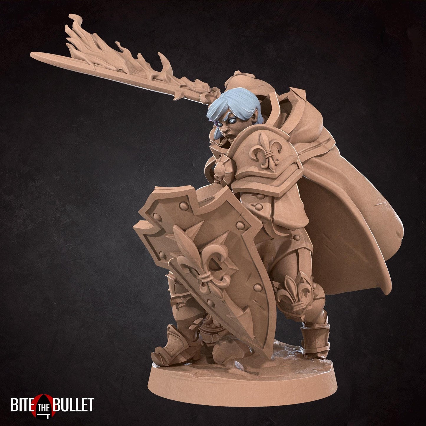 War Sister Crusader Miniature | Bite the Bullet