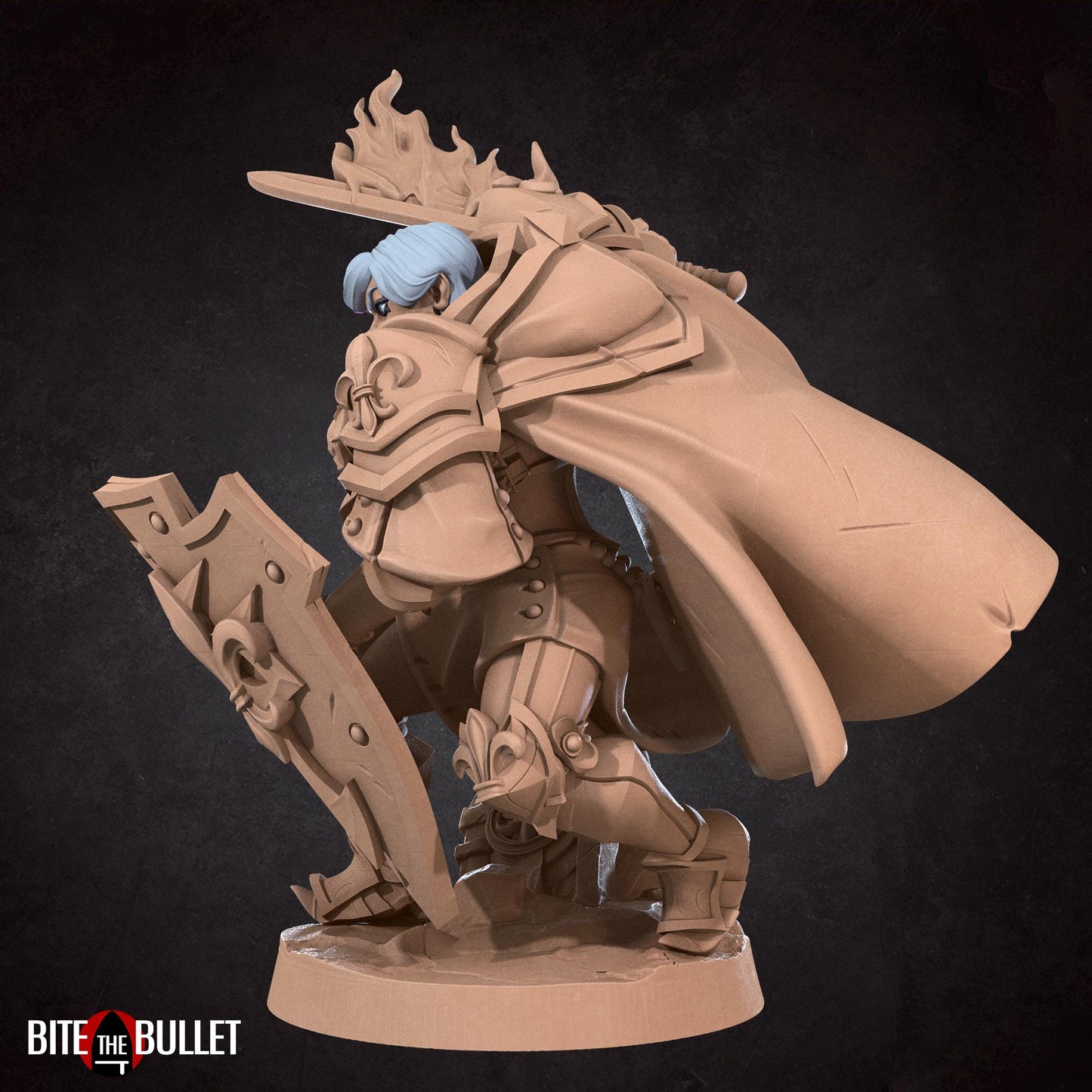 War Sister Crusader Miniature | Bite the Bullet