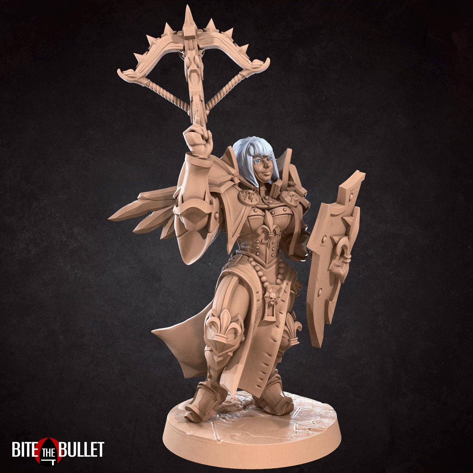 War Sister Support Cleric Miniature | Bite the Bullet