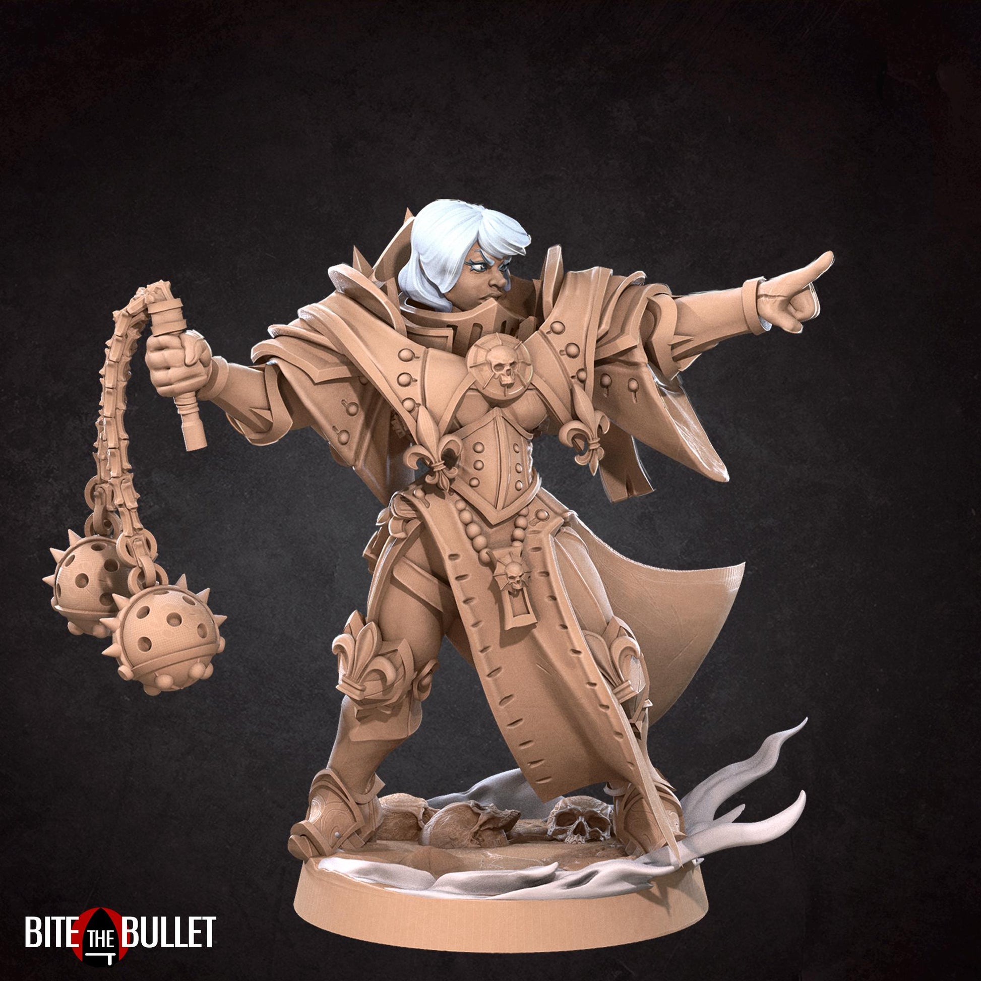 War Sister Squad Leader Miniature | Bite the Bullet