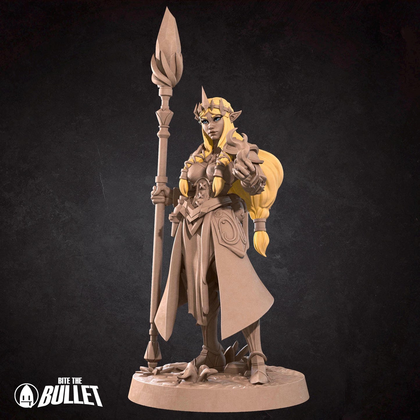 Zeruda, the Elven Princess | Bite the Bullet Miniatures