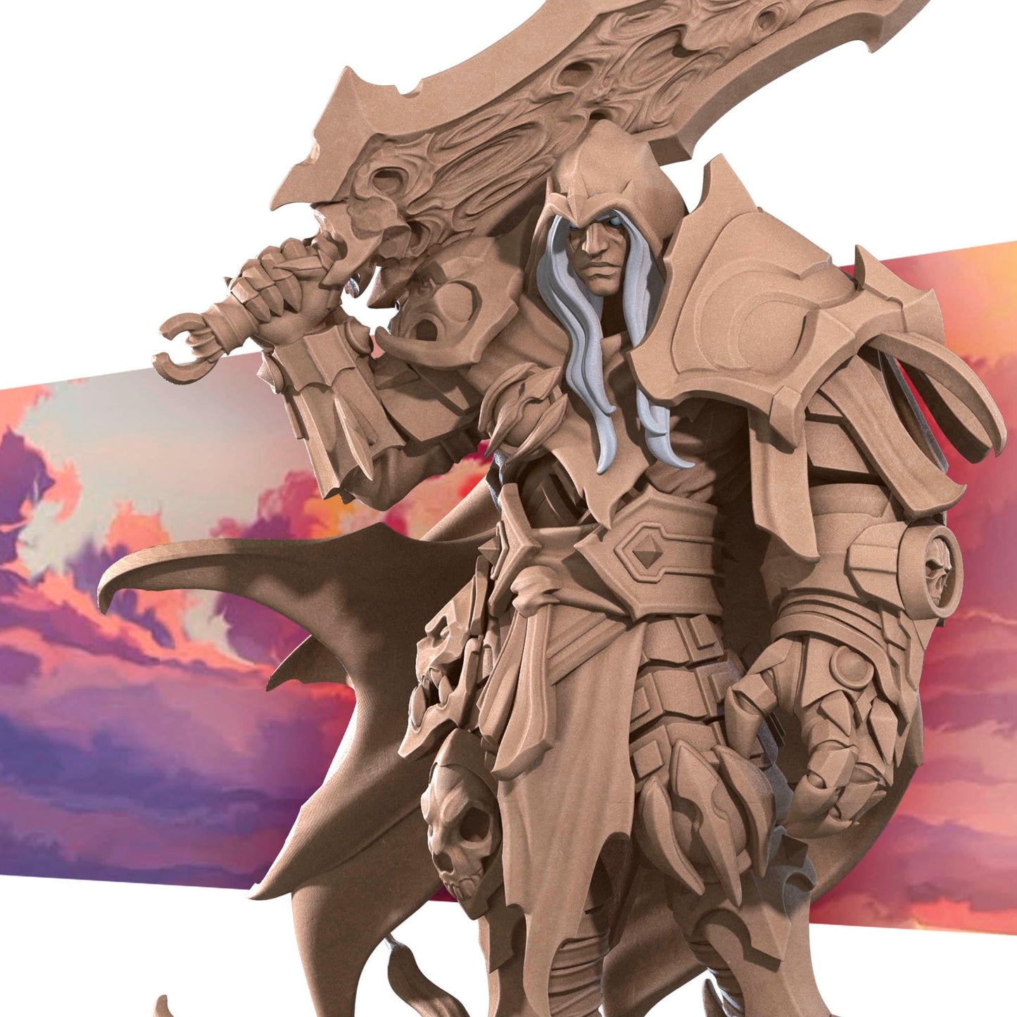 Red Demon Rider | Bite the Bullet Miniatures