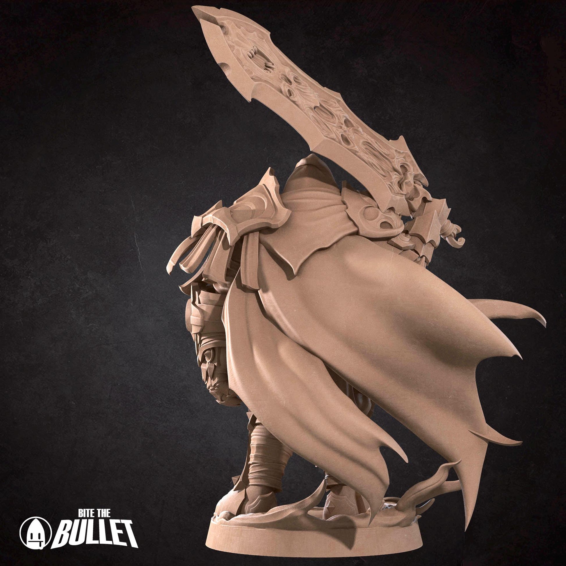 Red Demon Rider | Bite the Bullet Miniatures