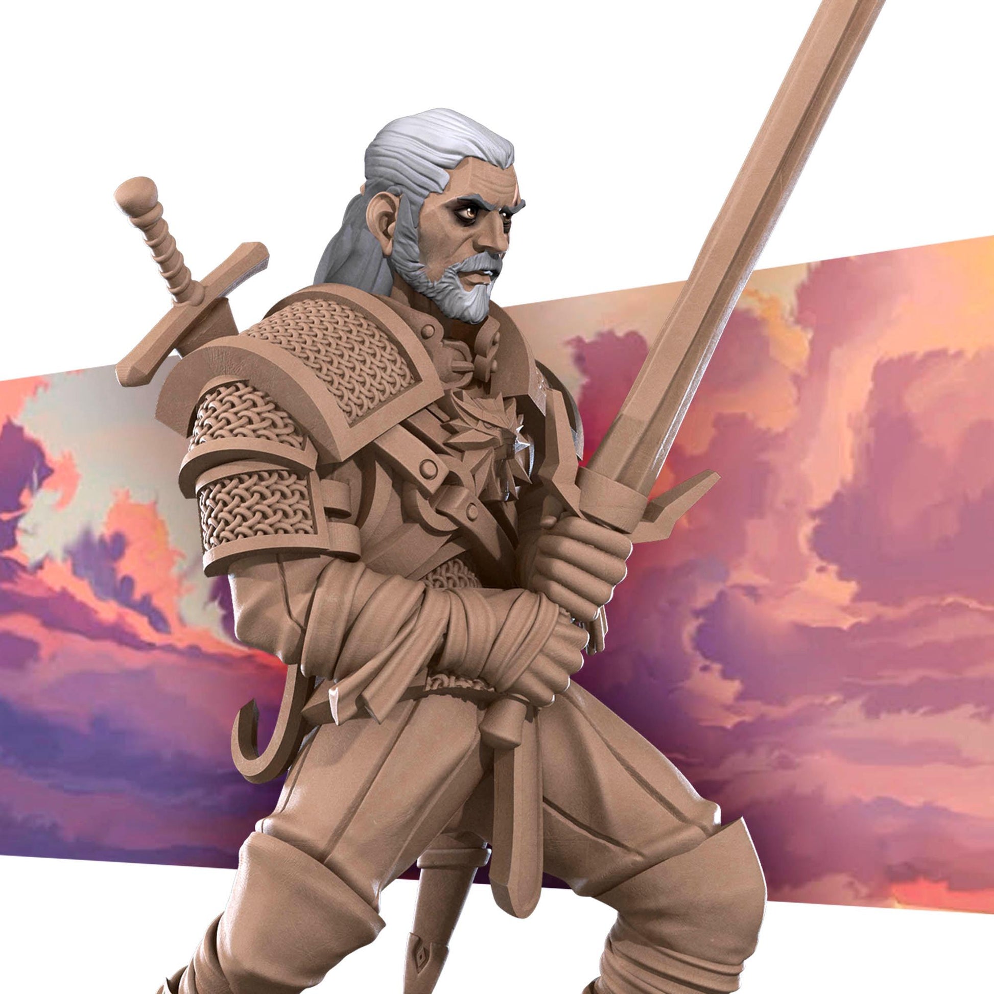White Wolf Knight | Bite the Bullet Miniatures