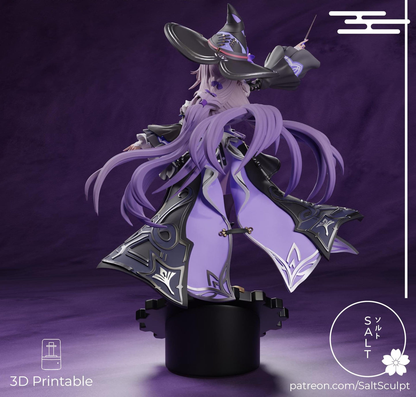 Puppet Girl Model Kit | 3D Resin Printed Figurine | Salt Sculpt