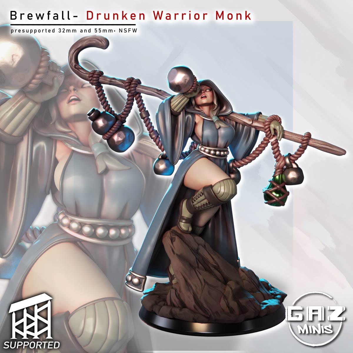 Brewfall - Warrior Monk | Gaz Minis