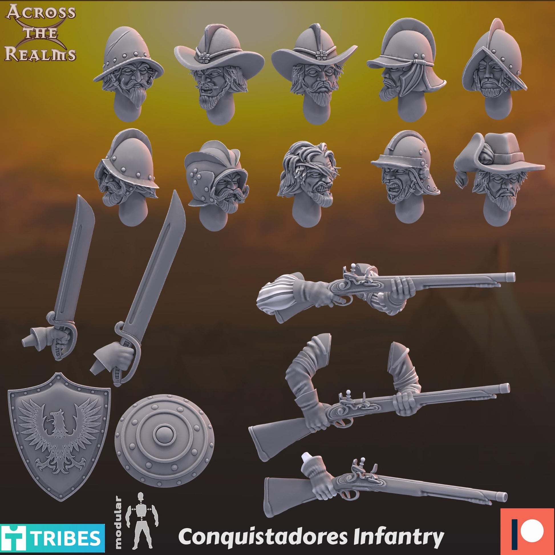 Conquistadores Infantry | Across the Realms