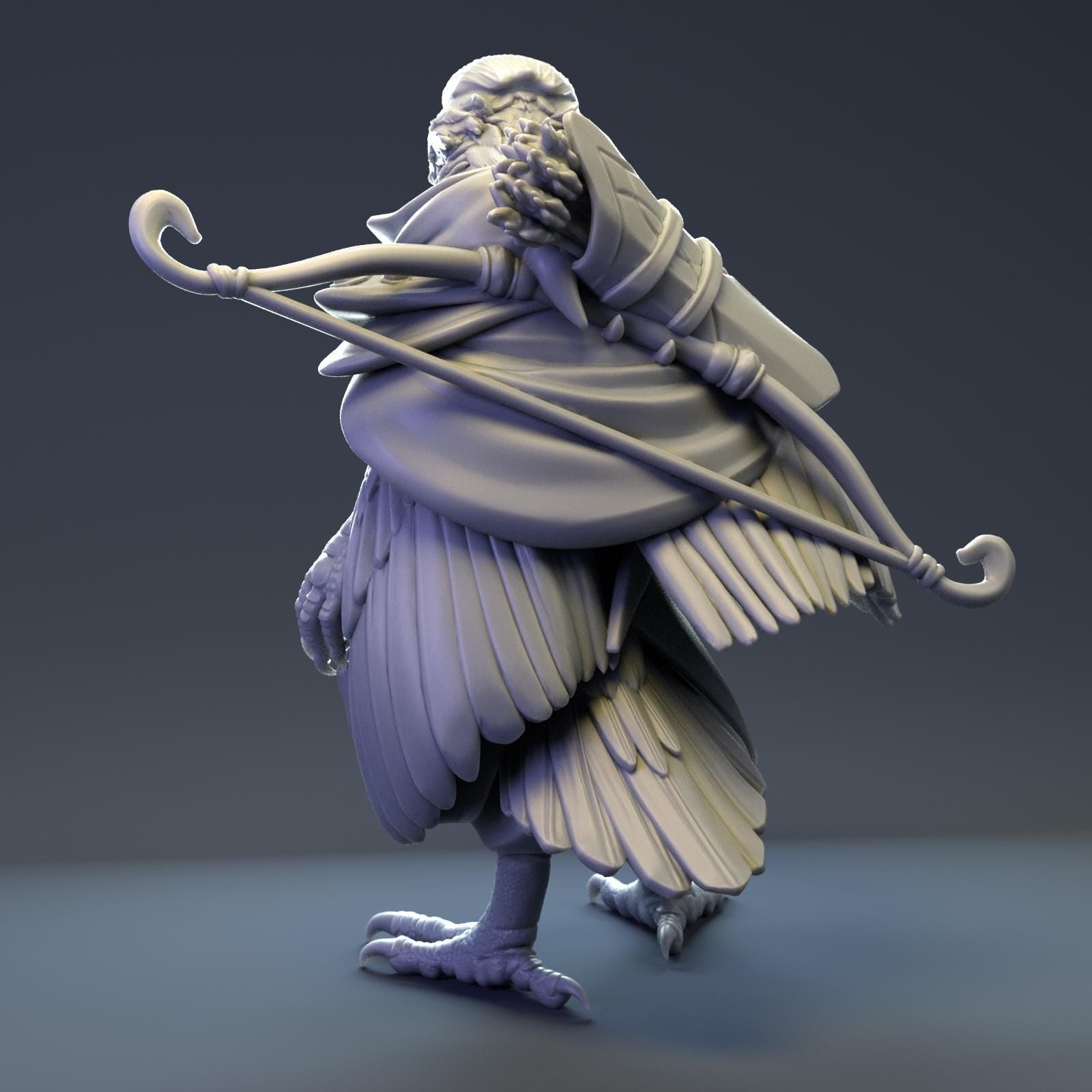 Caracara Eagle Rogue | Tabletop Miniature | Pepunki Creatures