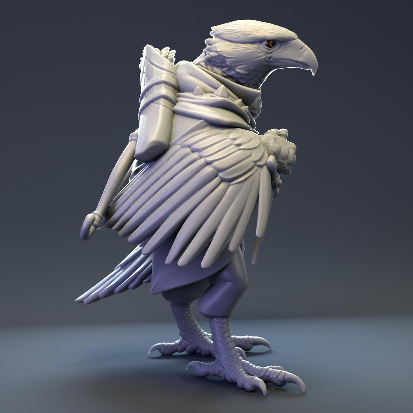 Caracara Eagle Rogue | Tabletop Miniature | Pepunki Creatures