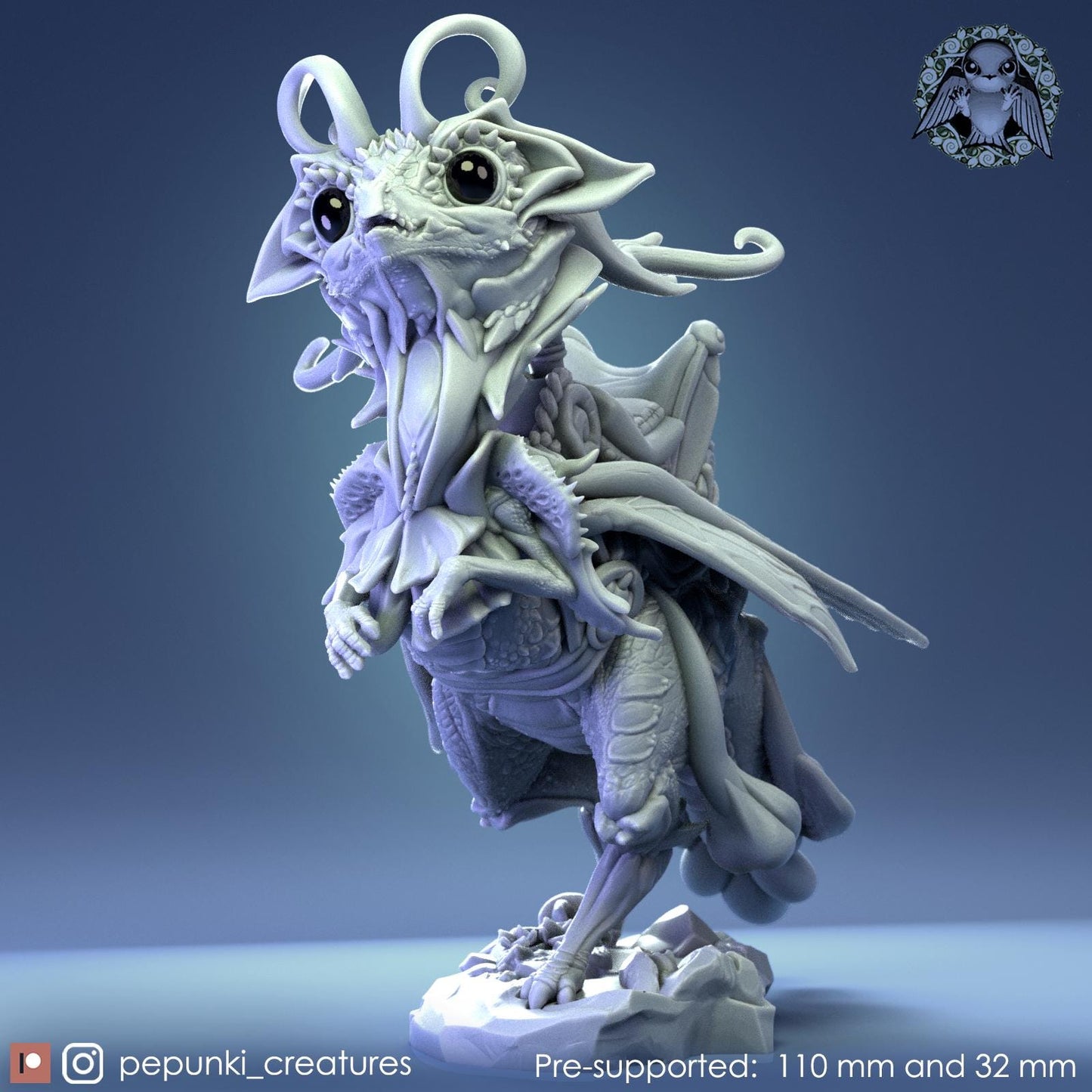 Fairy Dragon | Tabletop Miniature | Pepunki Creatures