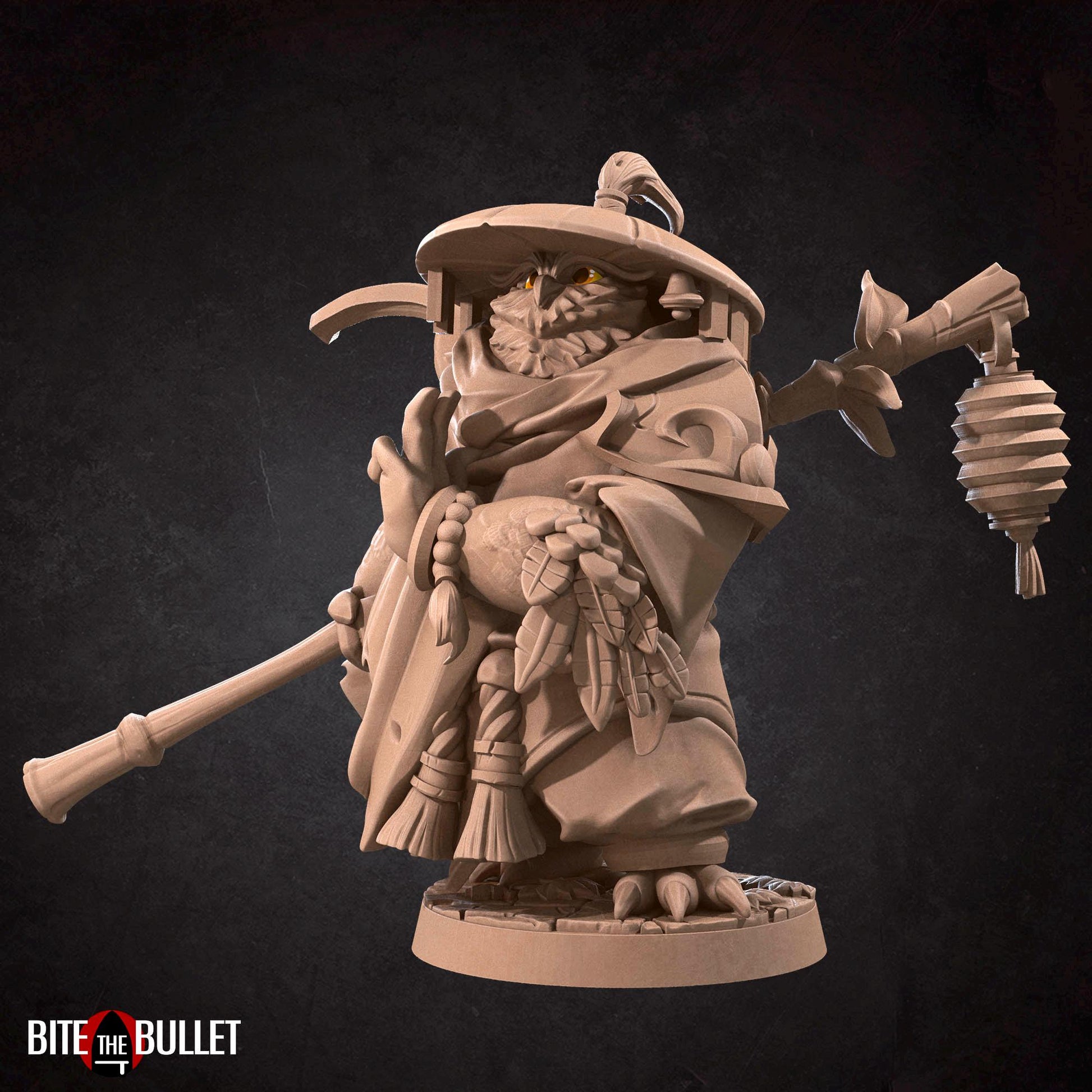 Owlfolk Monk Miniature | Bite the Bullet