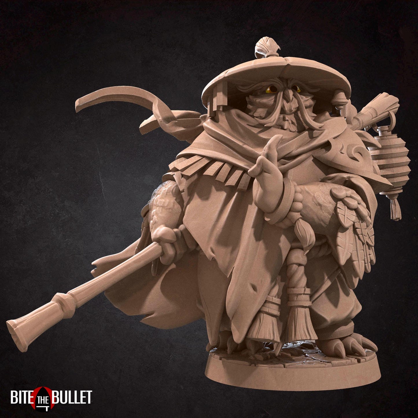 Owlfolk Monk Miniature | Bite the Bullet