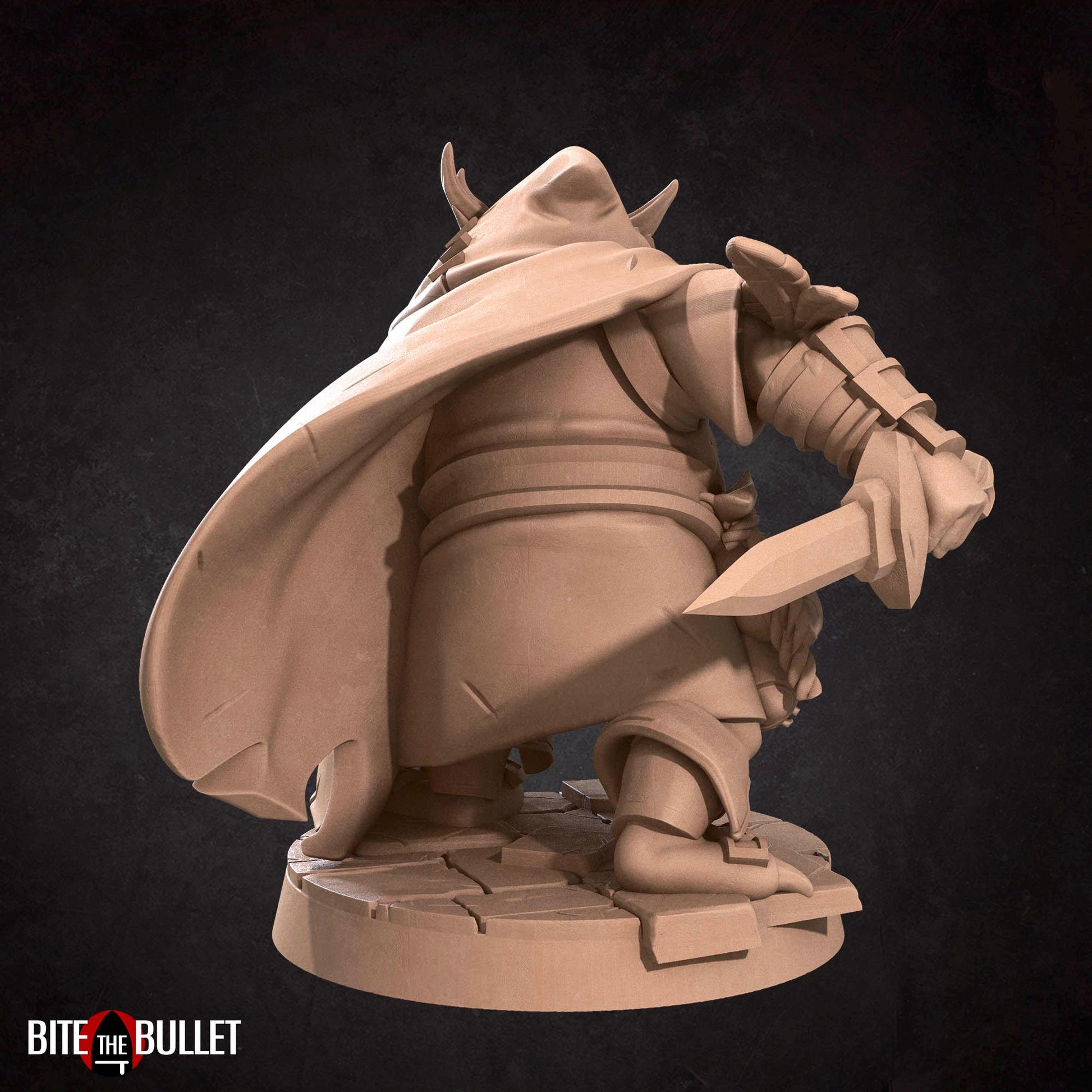 Owlfolk Rogue Miniature | Bite the Bullet