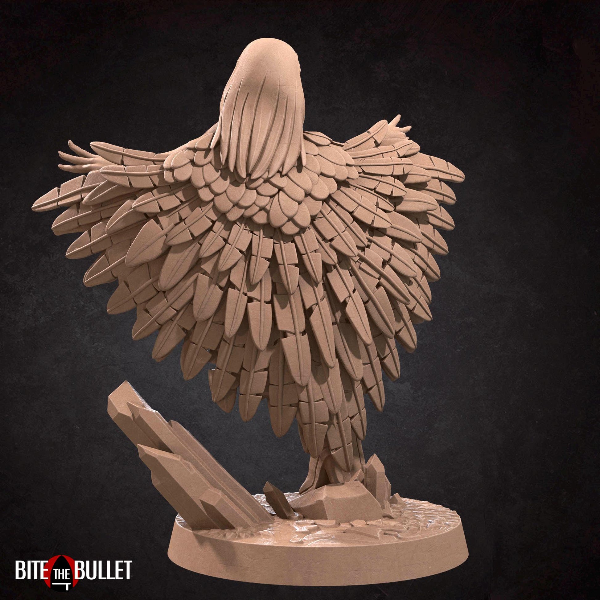Marina, the Owl Sorceress Miniature | Bite the Bullet