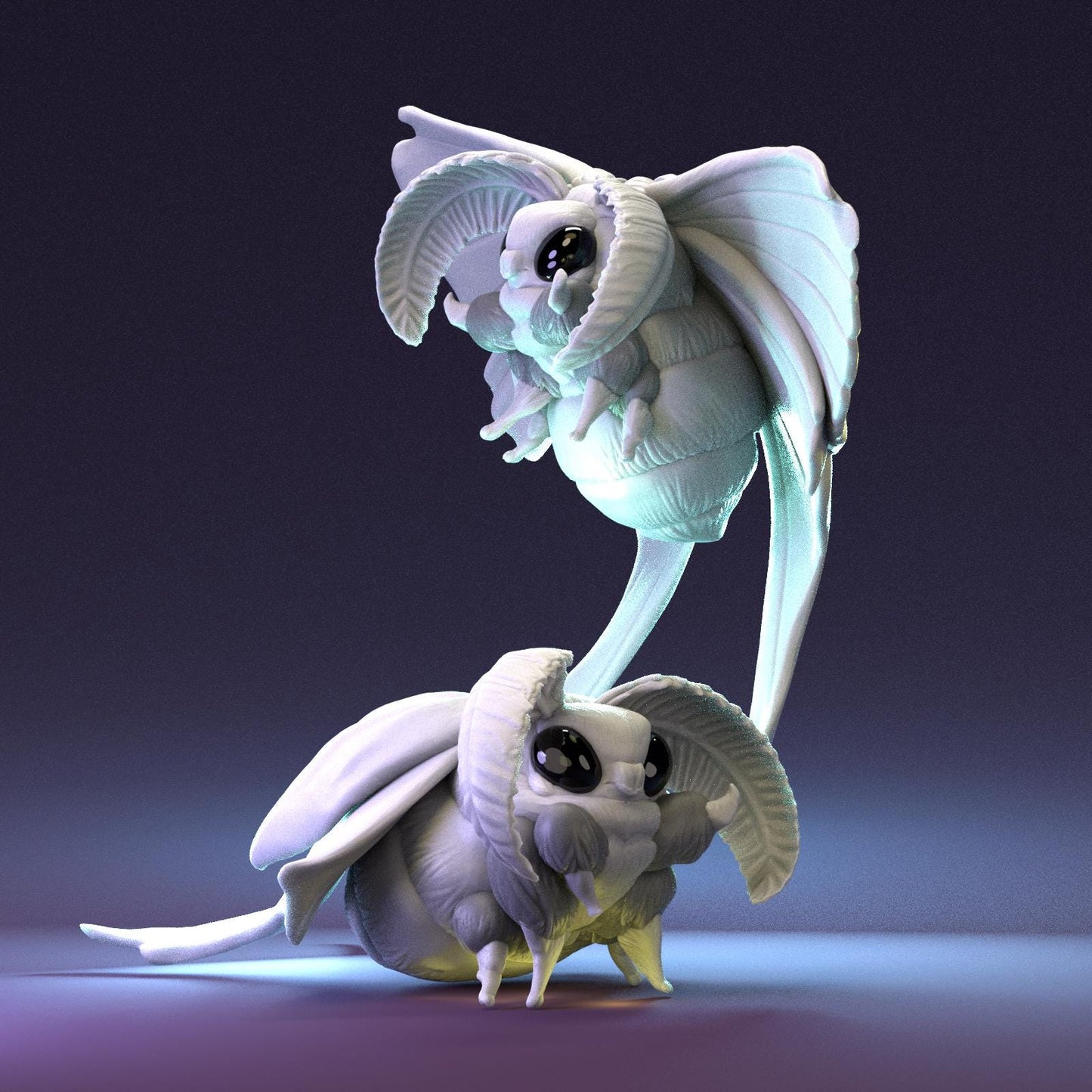 Little Moths | Tabletop Miniature | Pepunki Creatures