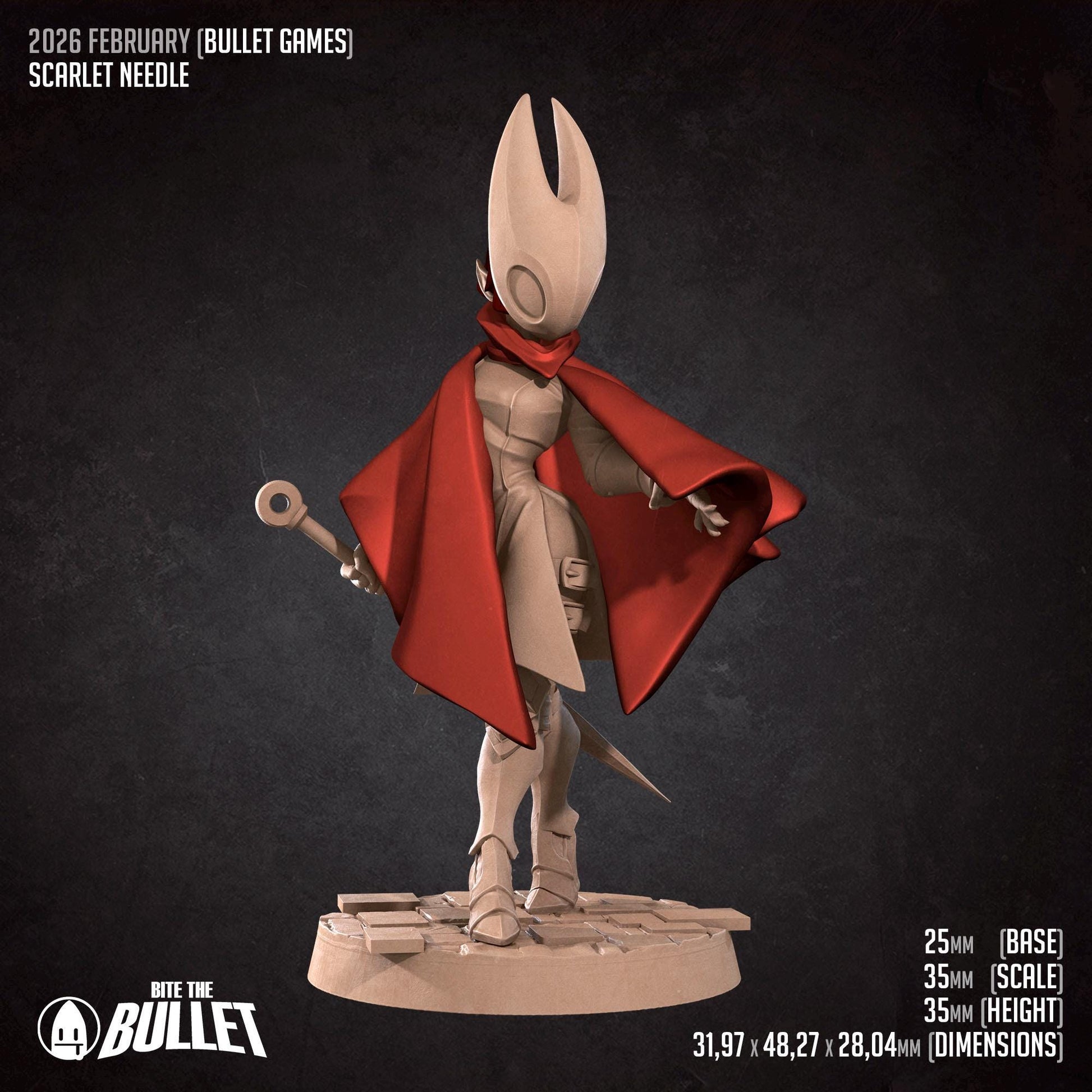 Scarlet Needle | Bite the Bullet Miniatures
