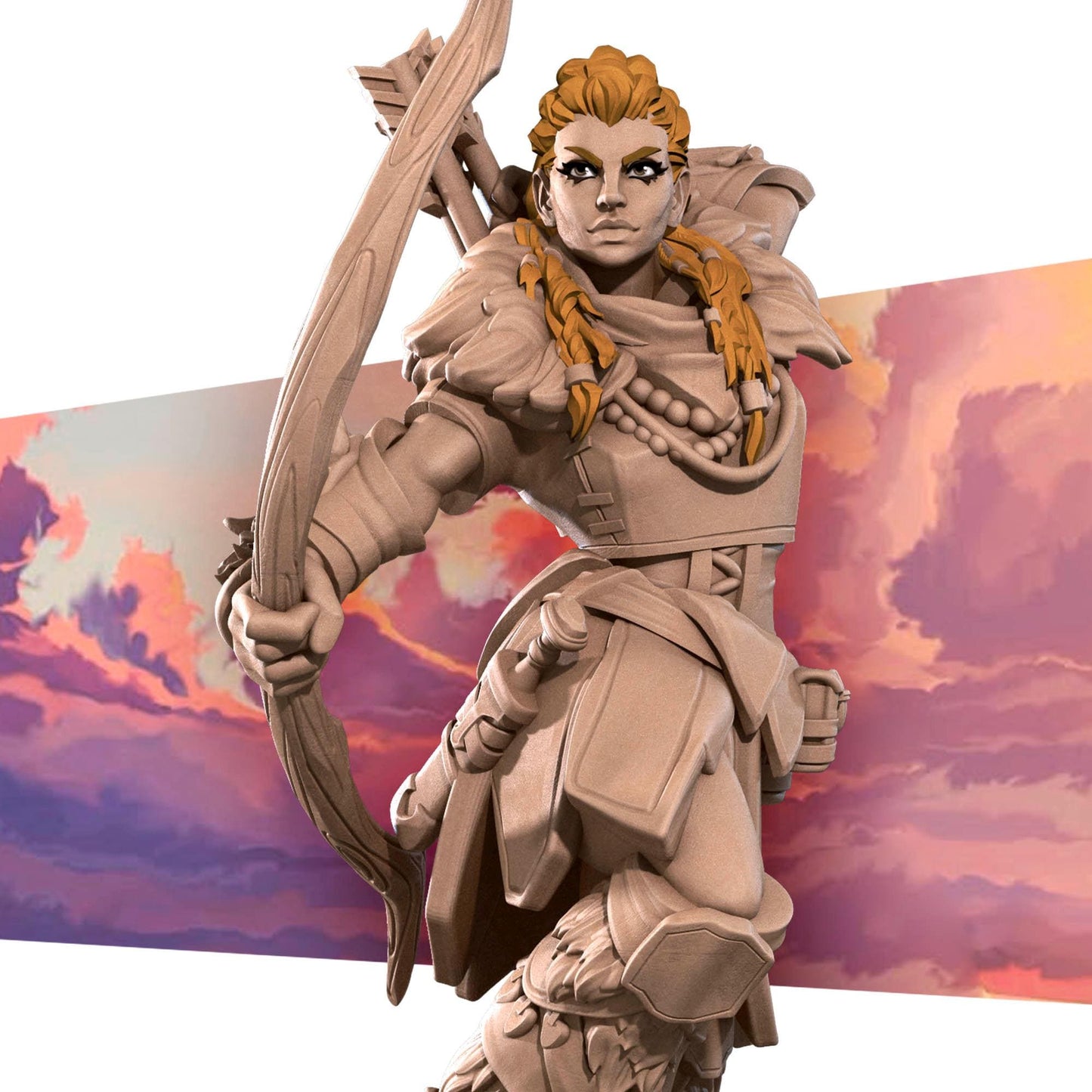 Flame-Hair Ranger | Bite the Bullet Miniatures
