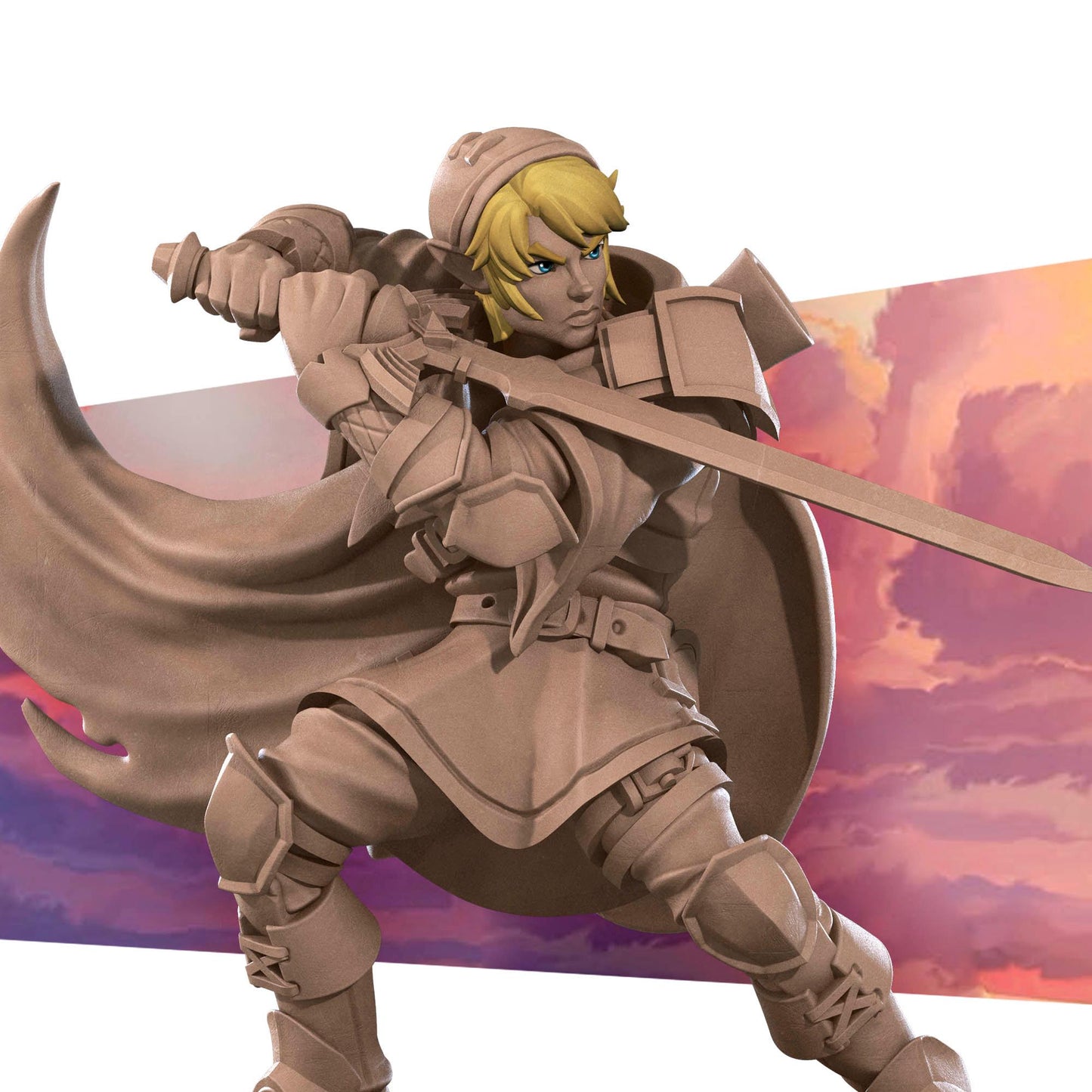 Rinku, Elven Hero | Bite the Bullet Miniatures