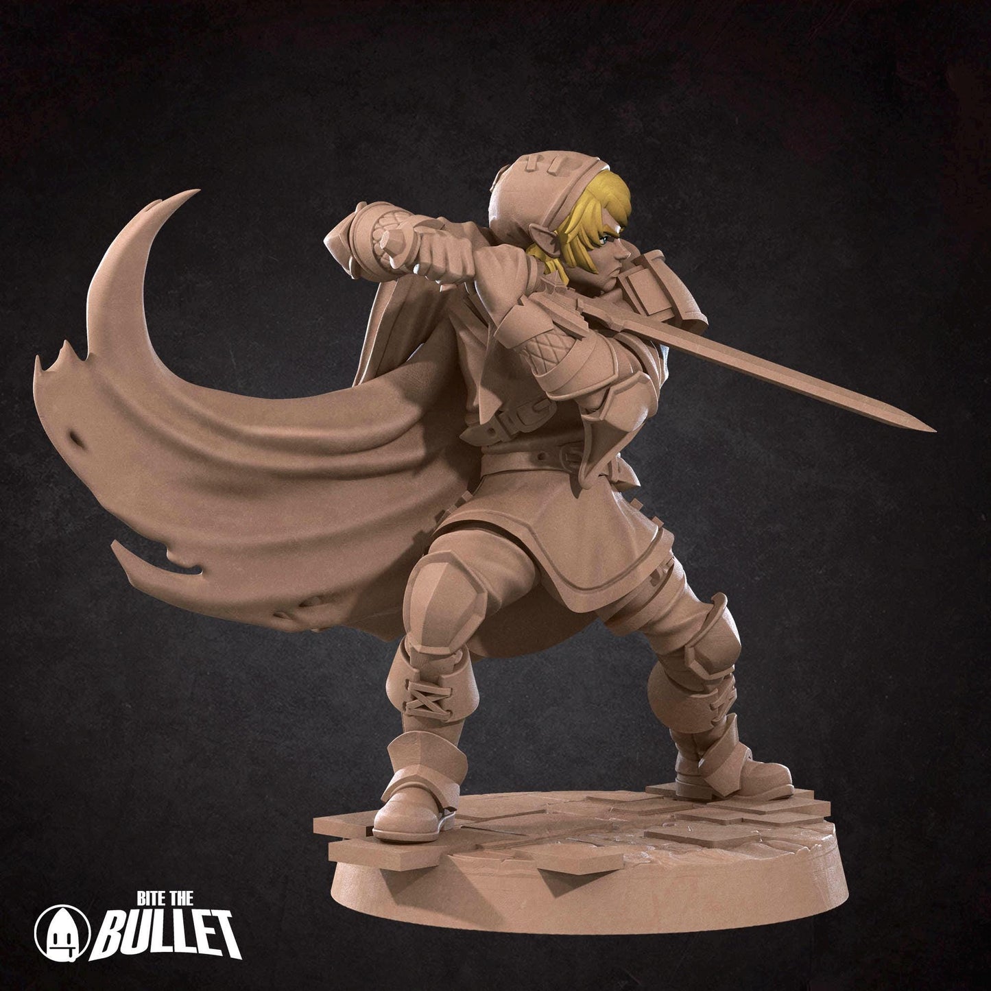 Rinku, Elven Hero | Bite the Bullet Miniatures