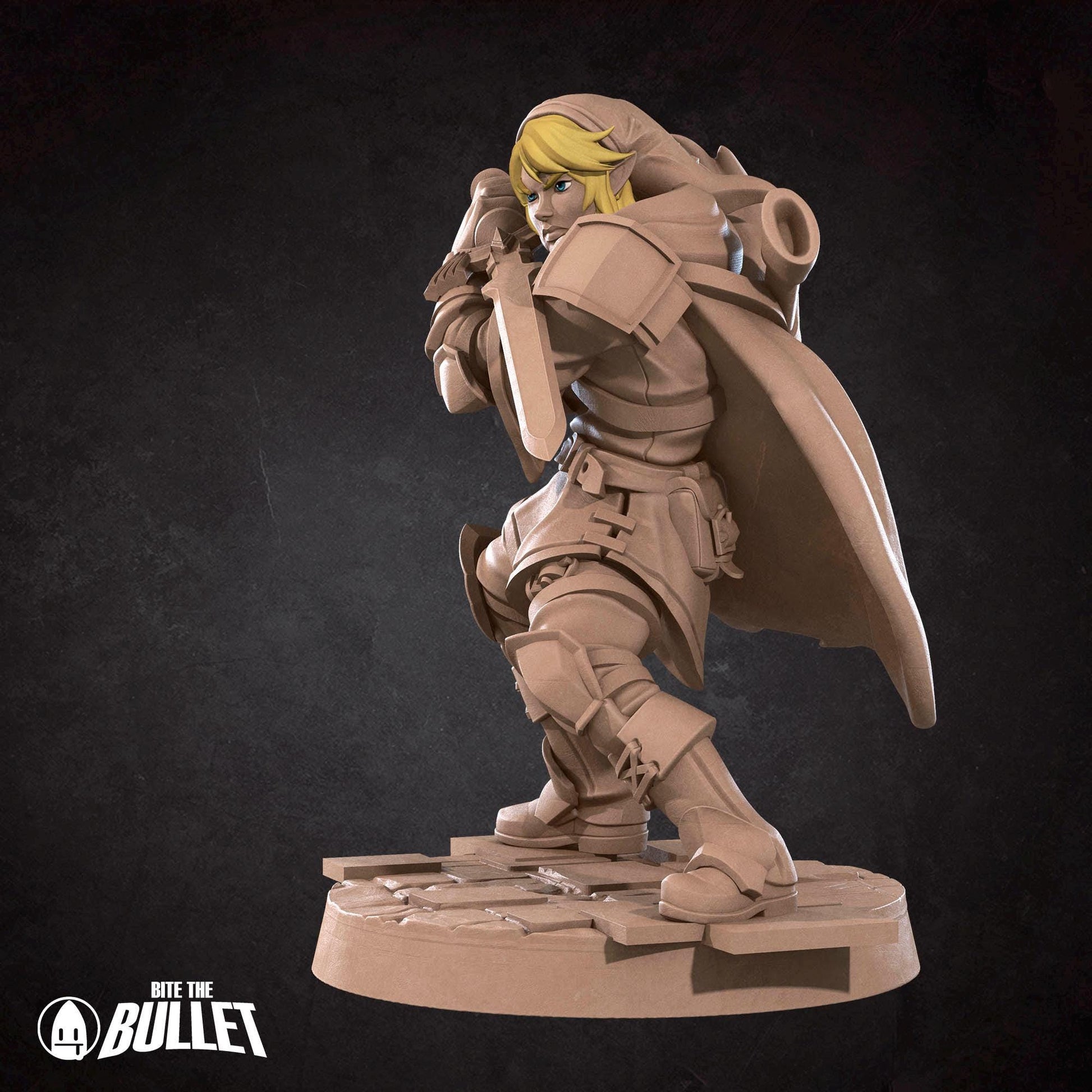 Rinku, Elven Hero | Bite the Bullet Miniatures