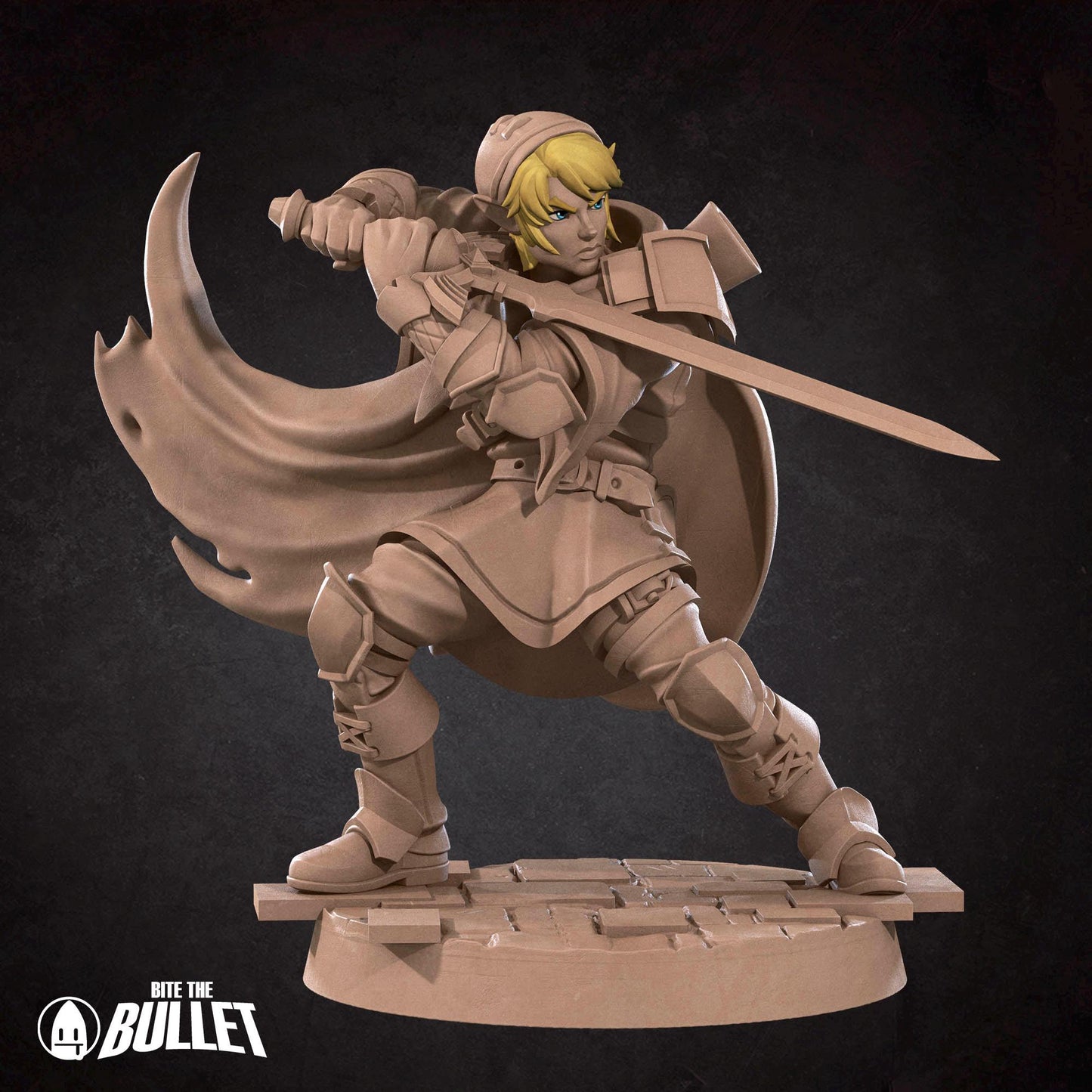 Rinku, Elven Hero | Bite the Bullet Miniatures