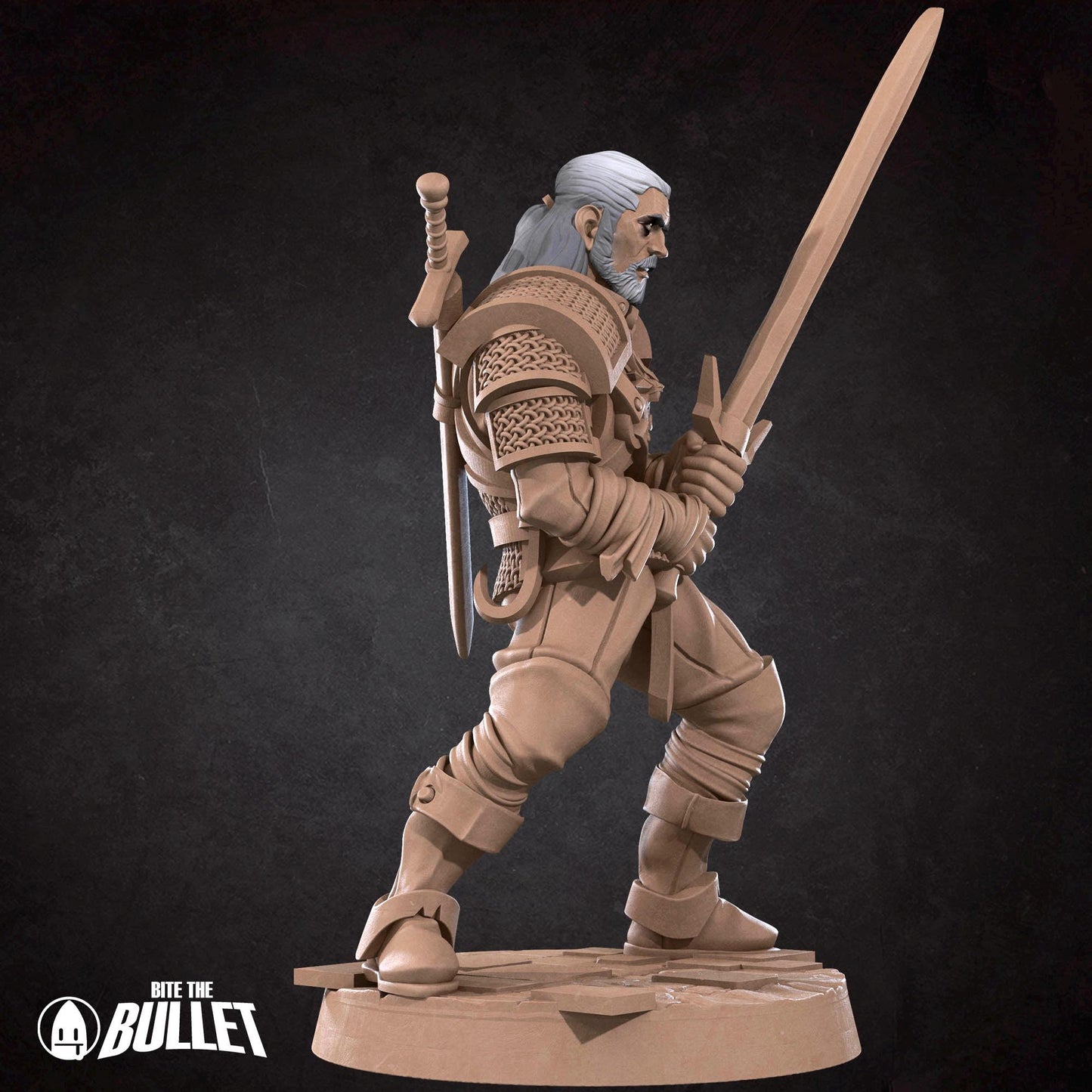 White Wolf Knight | Bite the Bullet Miniatures