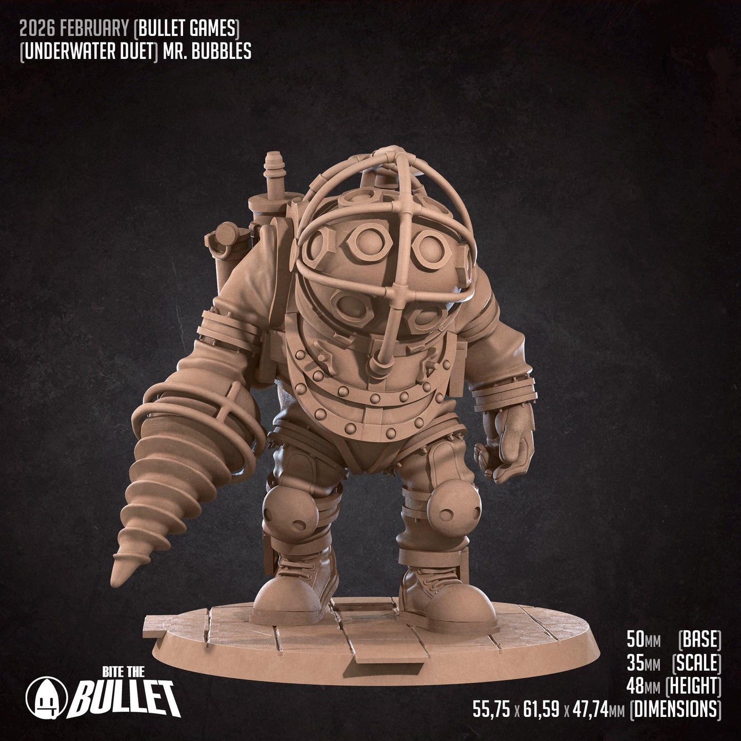 Mr. Bubbles and Tiny Angel | Bite the Bullet Miniatures