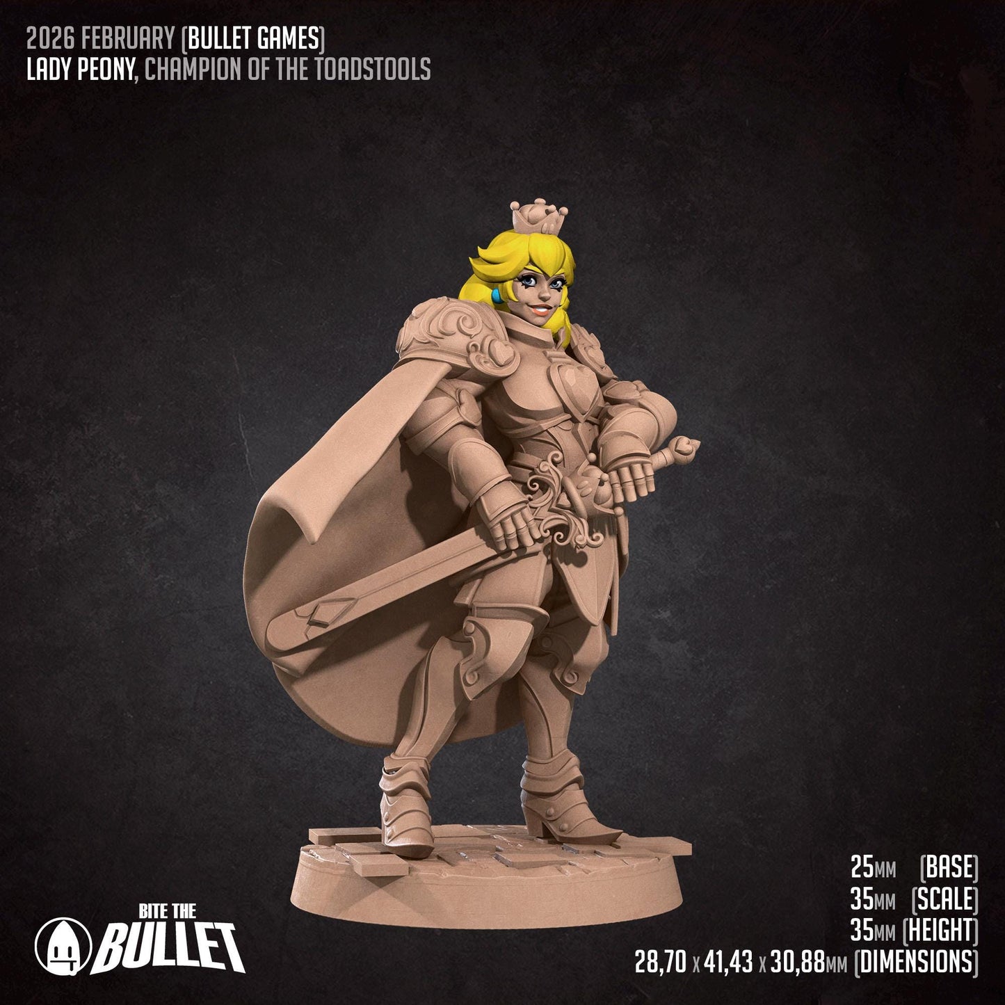 Lady Peony | Bite the Bullet Miniatures