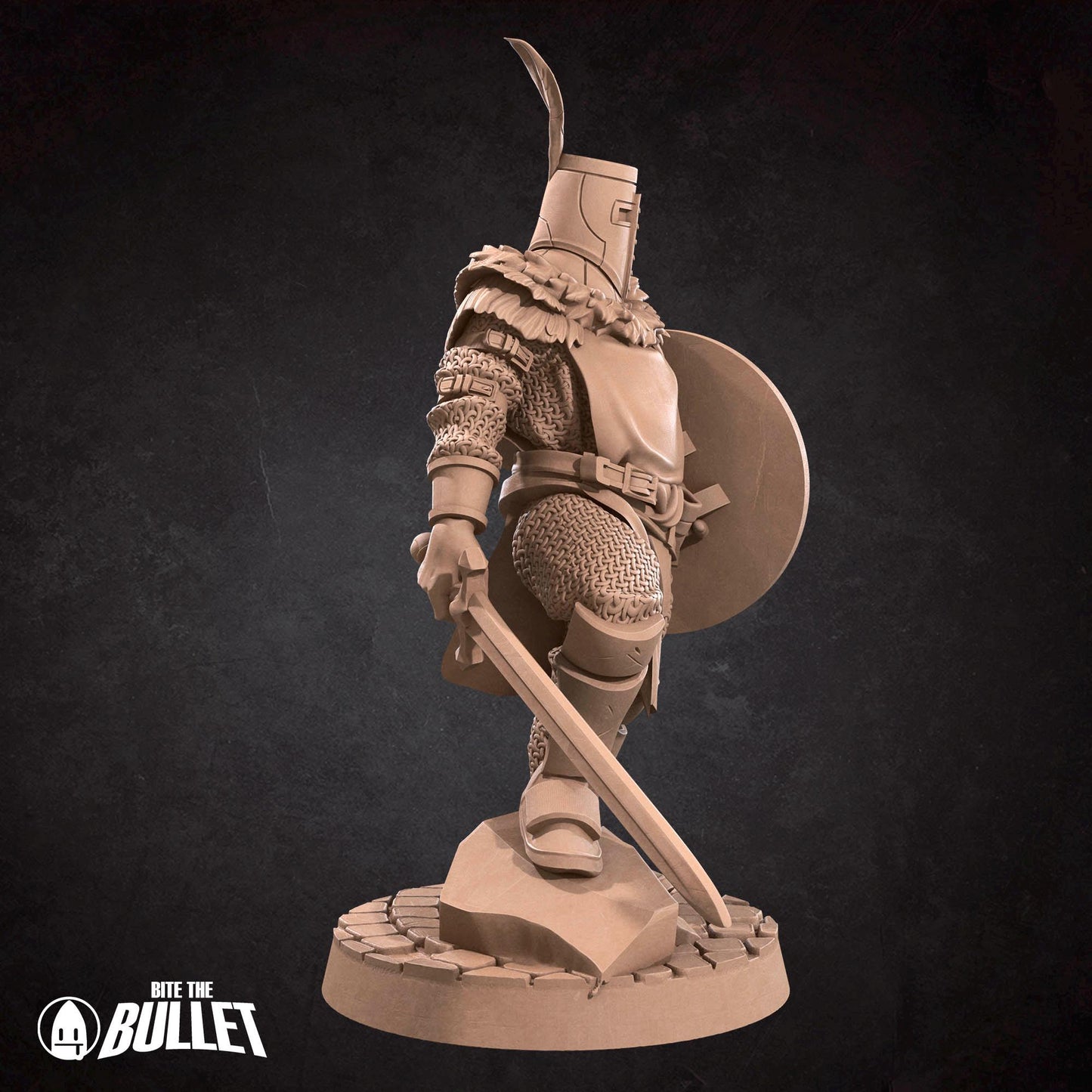 Sir Lawrence, the Knight of Sunlight | Bite the Bullet Miniatures