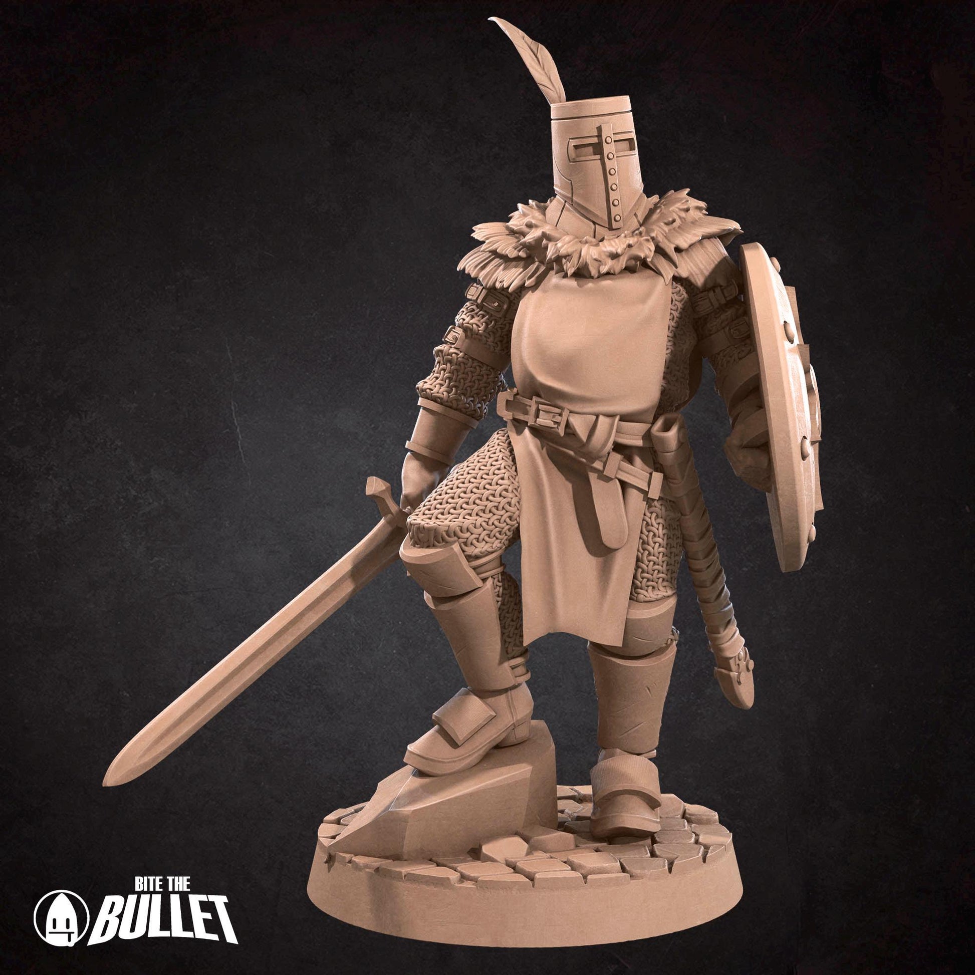 Sir Lawrence, the Knight of Sunlight | Bite the Bullet Miniatures
