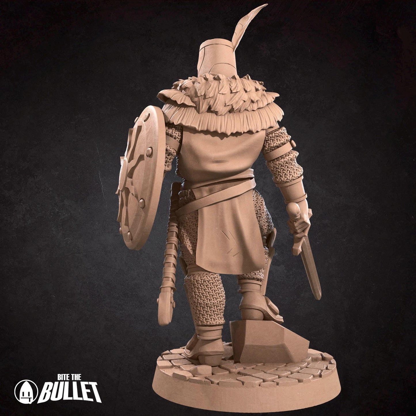 Sir Lawrence, the Knight of Sunlight | Bite the Bullet Miniatures