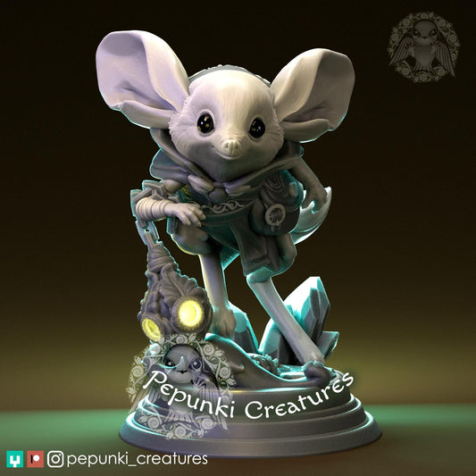 Long-Eared Jeroba | Tabletop Miniature | Pepunki Creatures