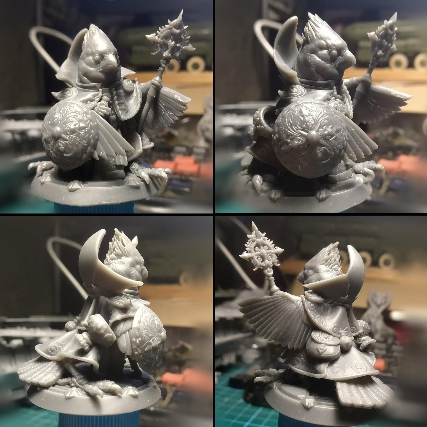 Cardinal Cardinal | Tabletop Miniature | Pepunki Creatures