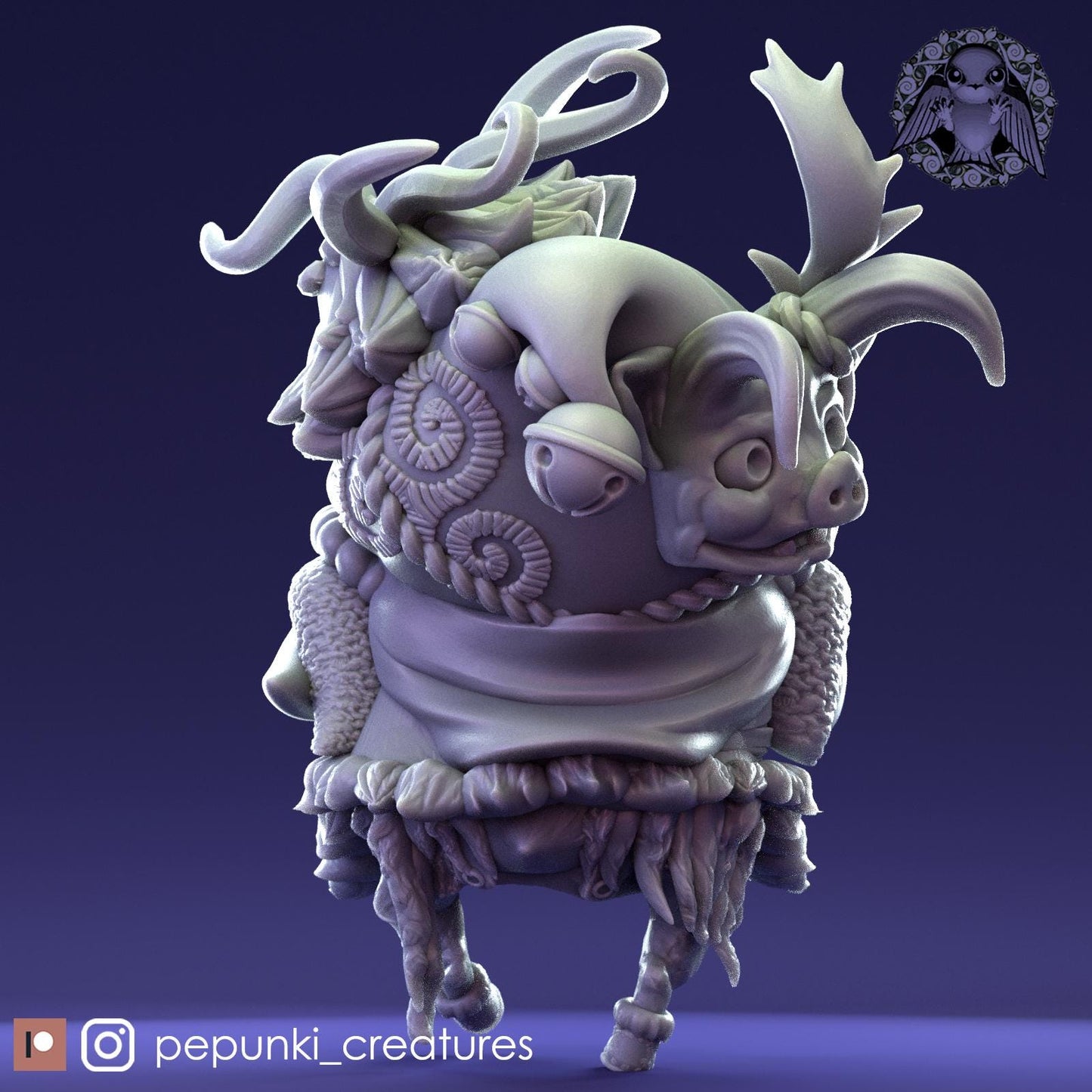 Hedgehog | Tabletop Miniature | Pepunki Creatures