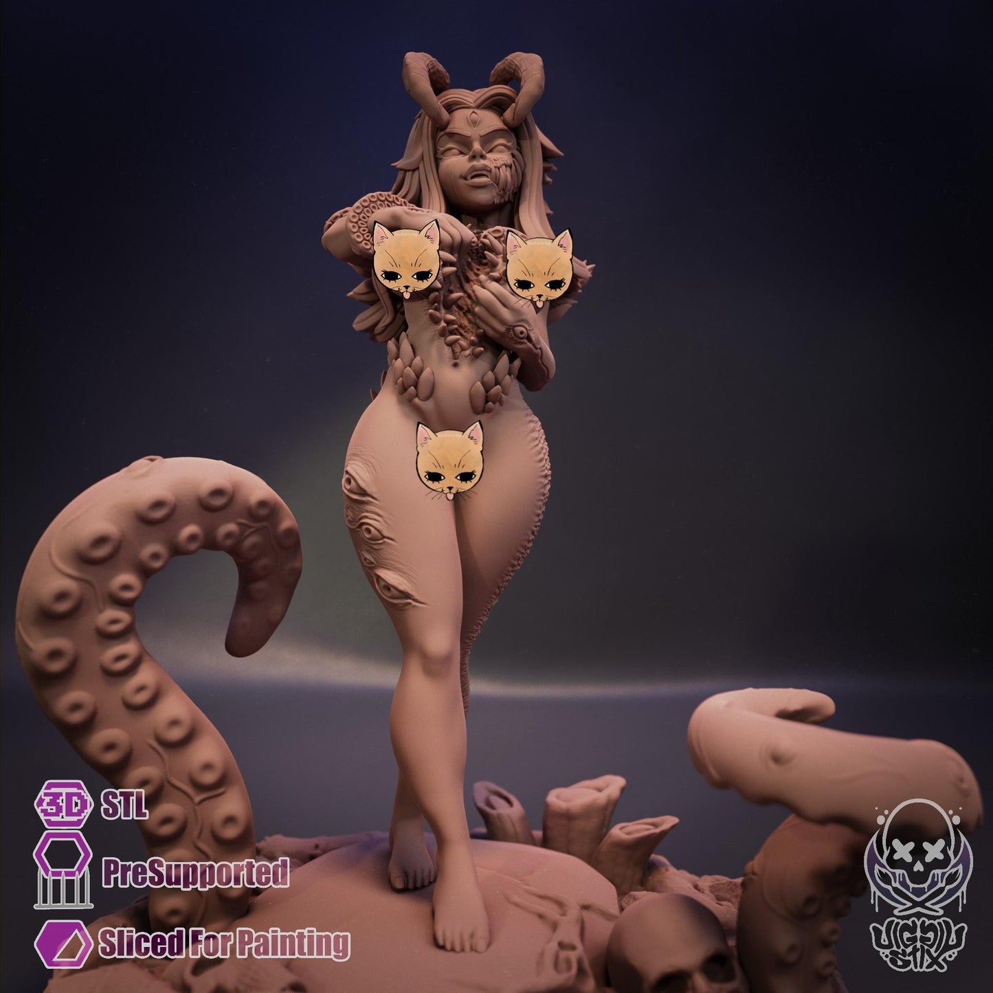 Eldritch Vessel Miniature | Jigglystix