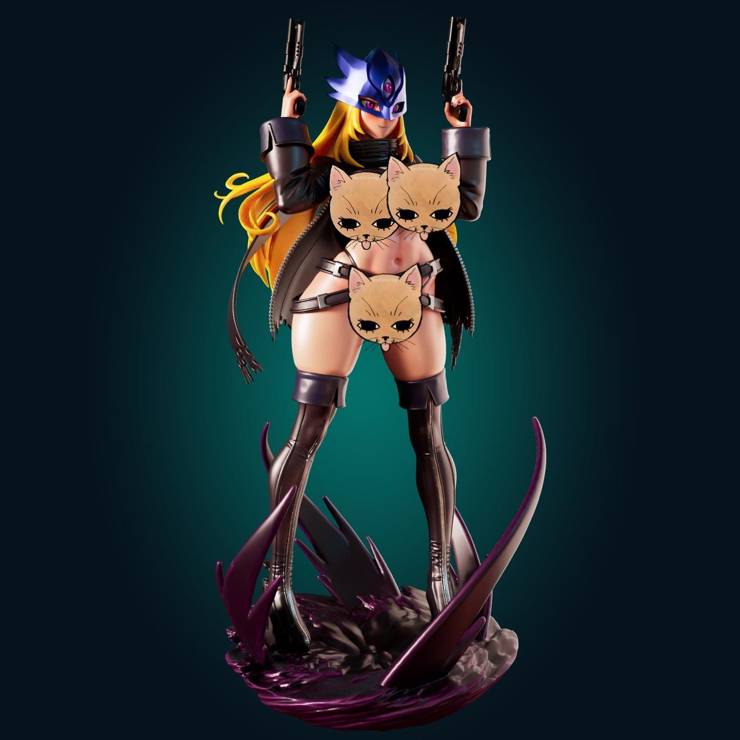 Wizard Lady Model Kit | 3D Resin Printed Figurine | Officer Rhu