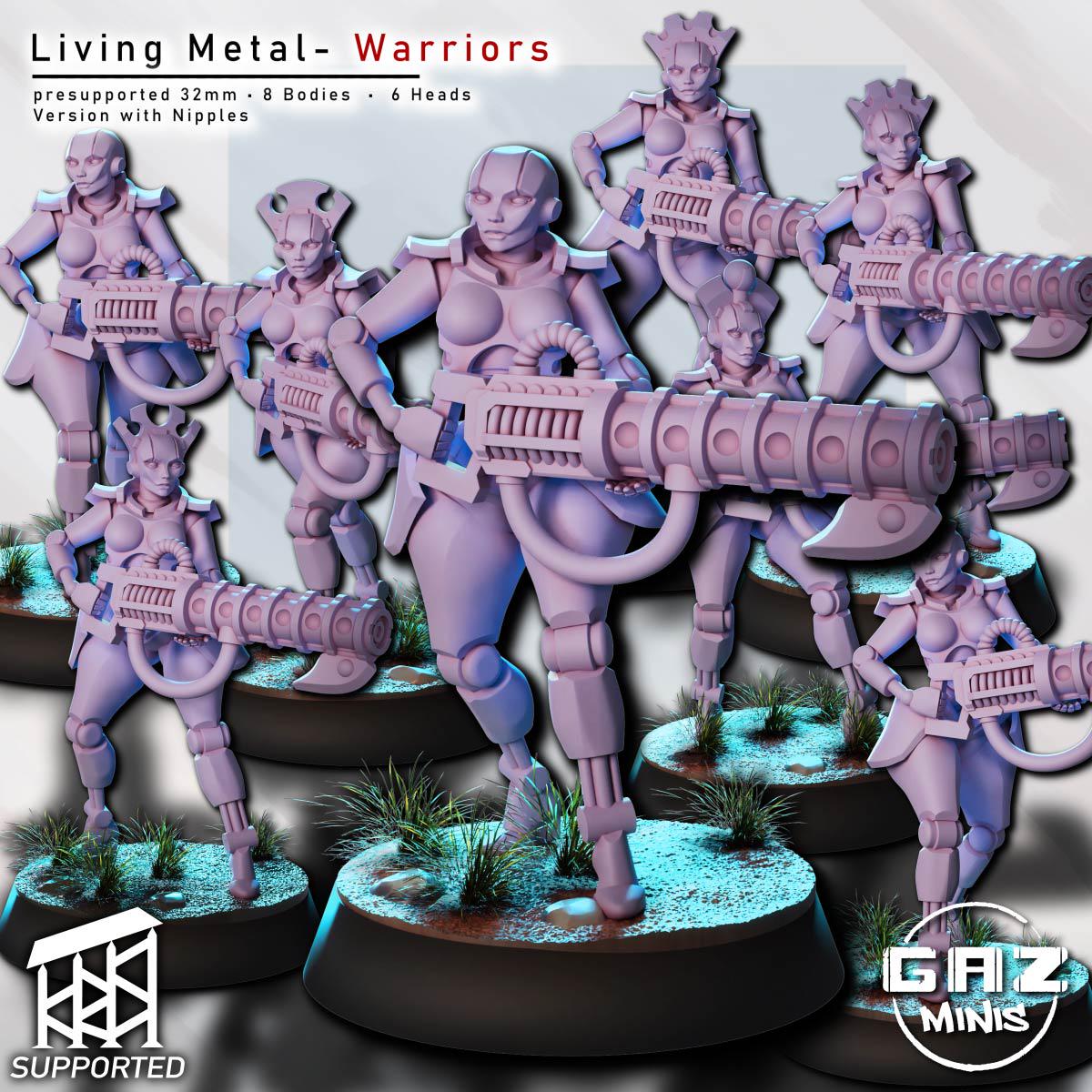Living Metal - Warrior Squad | Gaz Minis