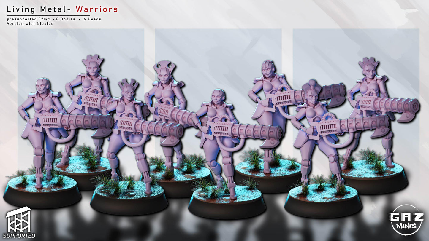 Living Metal - Warrior Squad | Gaz Minis