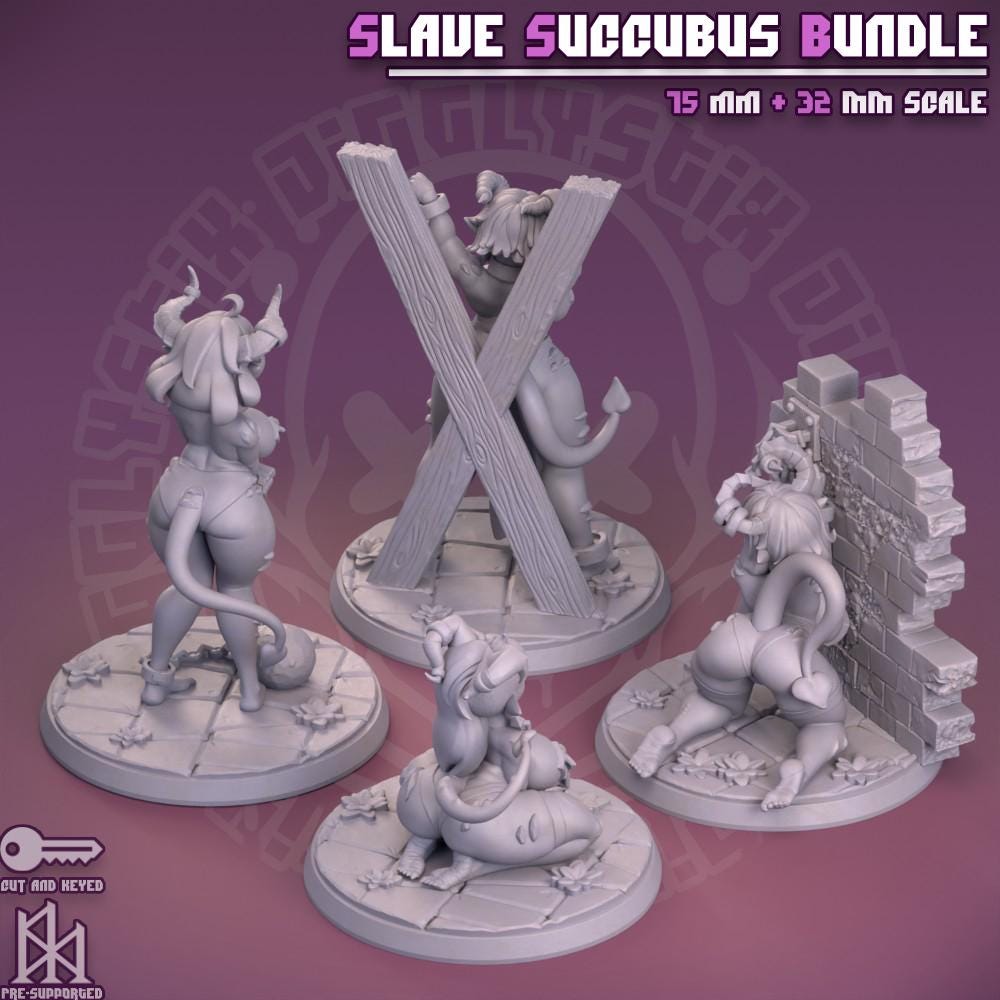 Succubus Miniatures | Jigglystix