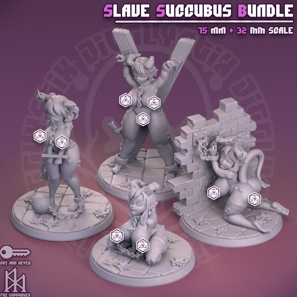 Succubus Miniatures | Jigglystix