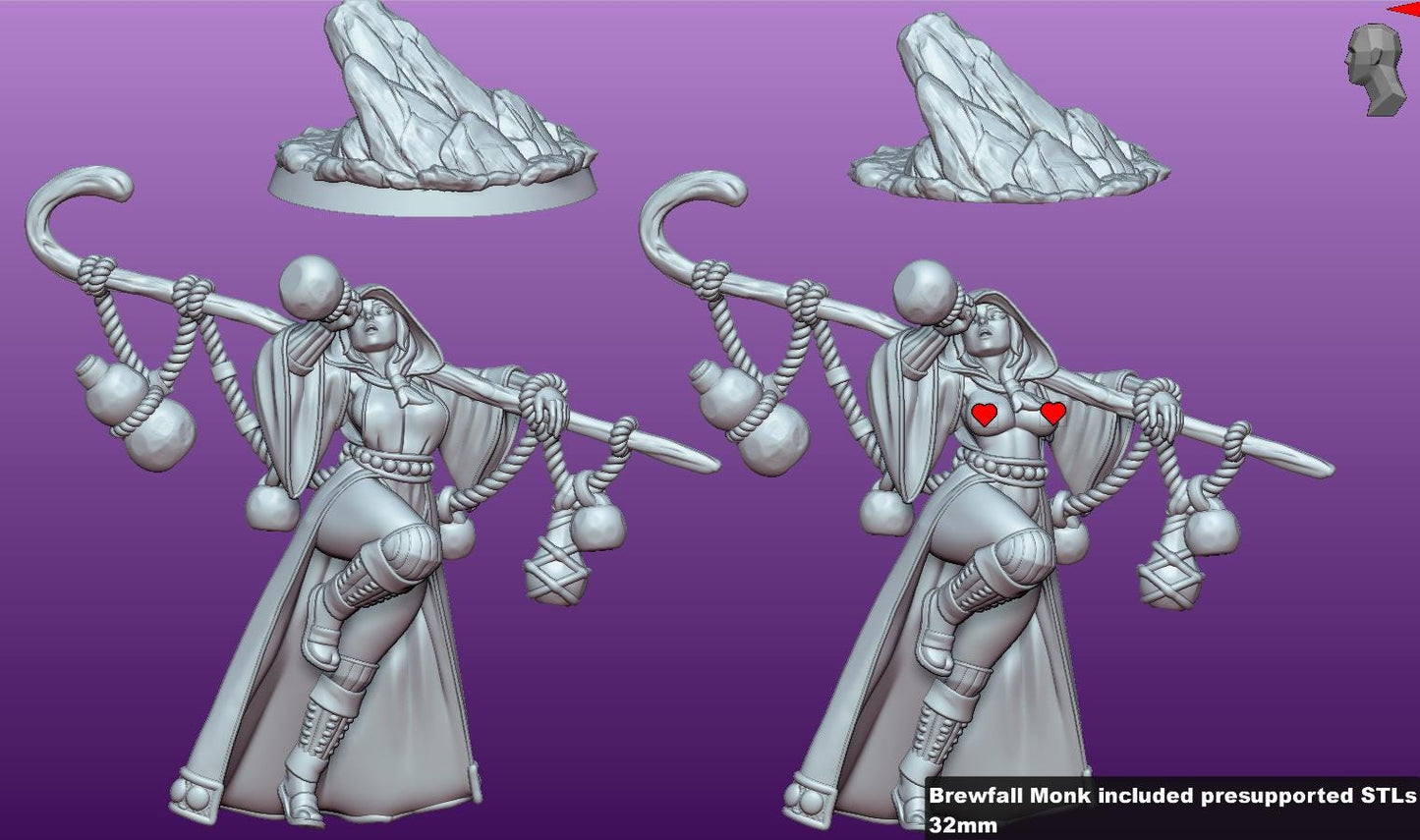 Brewfall - Warrior Monk | Gaz Minis