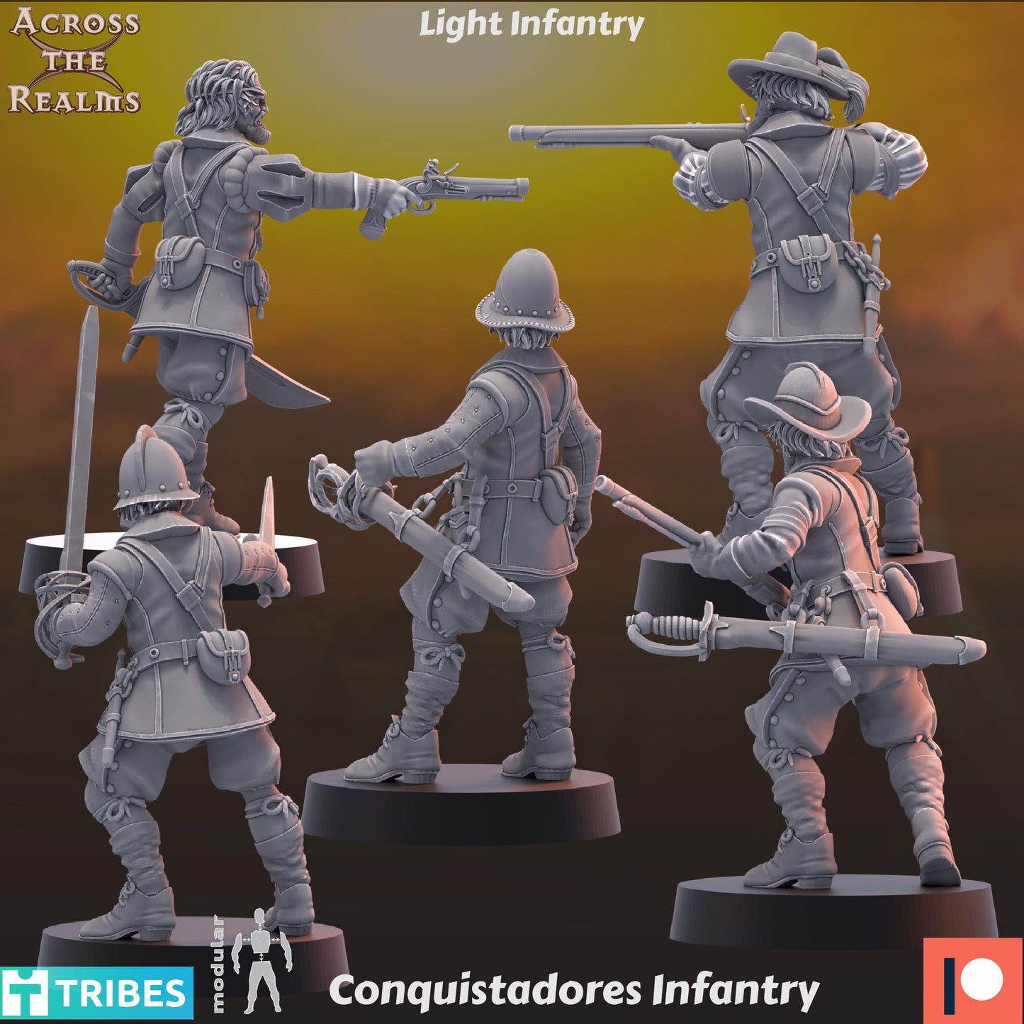 Conquistadores Infantry | Across the Realms