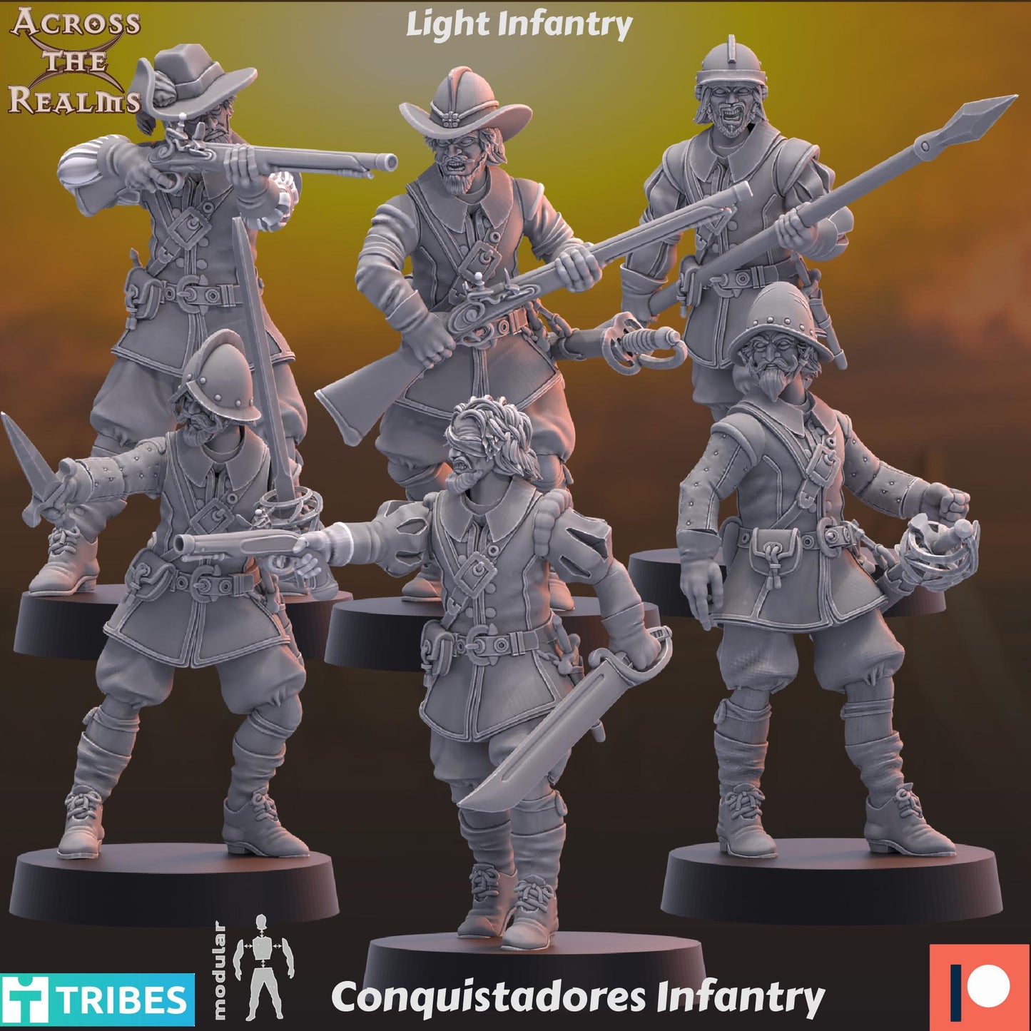 Conquistadores Infantry | Across the Realms