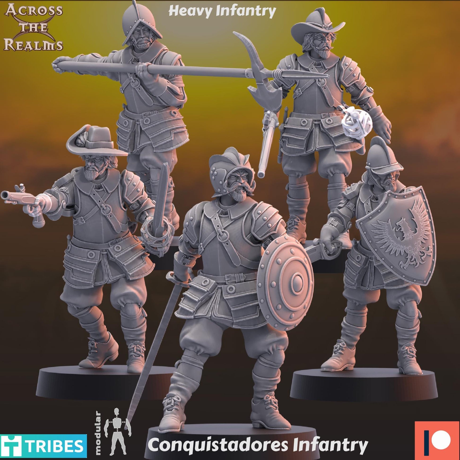Conquistadores Infantry | Across the Realms