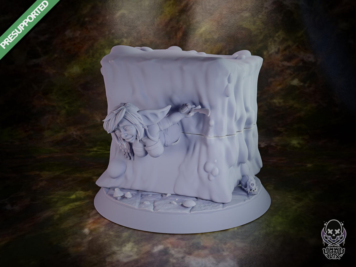 Goblin Cube Miniature | Jigglystix