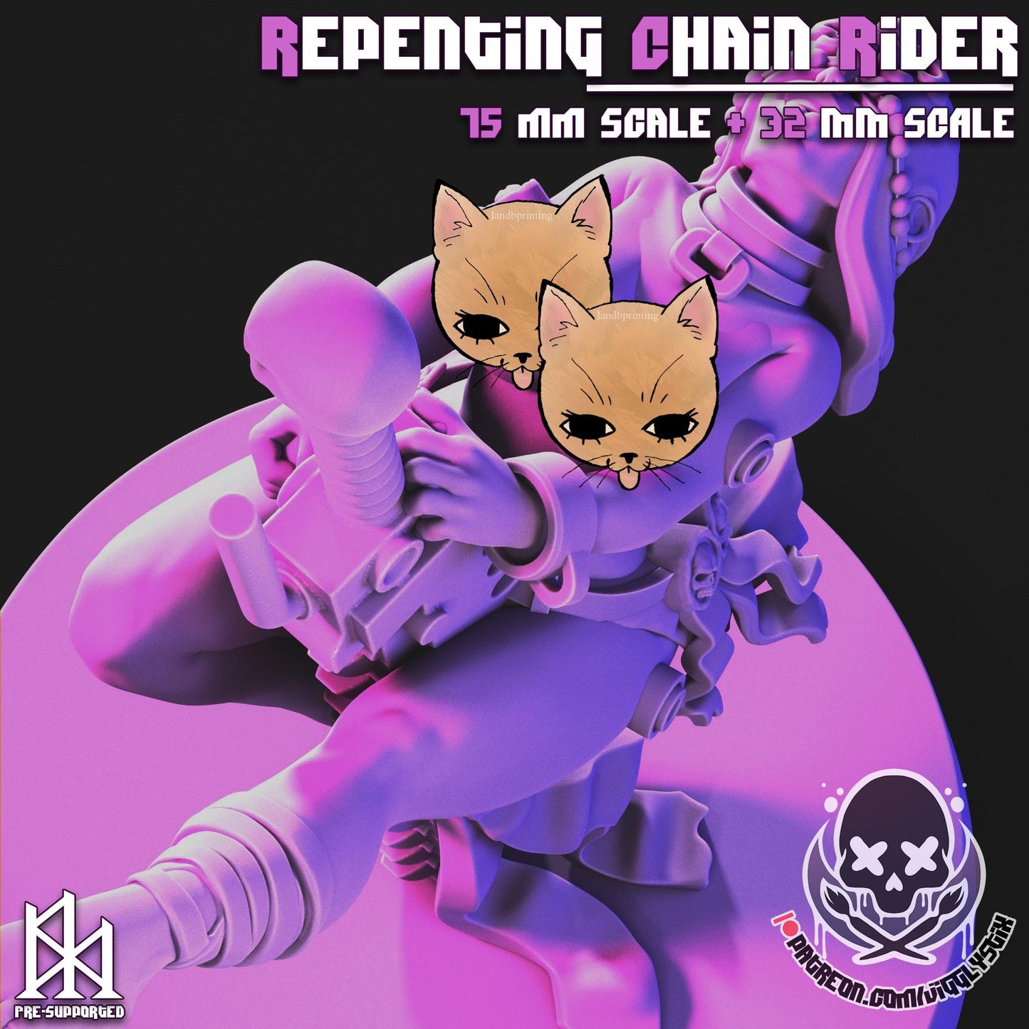 Repenting Chain Rider Miniature | Jigglystix